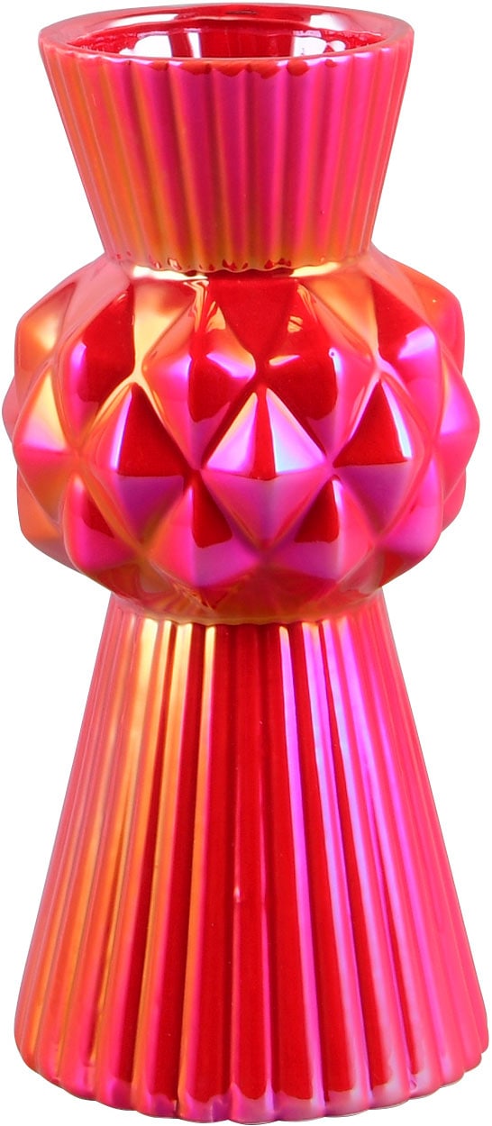 MIRRORS AND MORE Dekovase »VORO« Bunte Dekovase in auffälliger Form