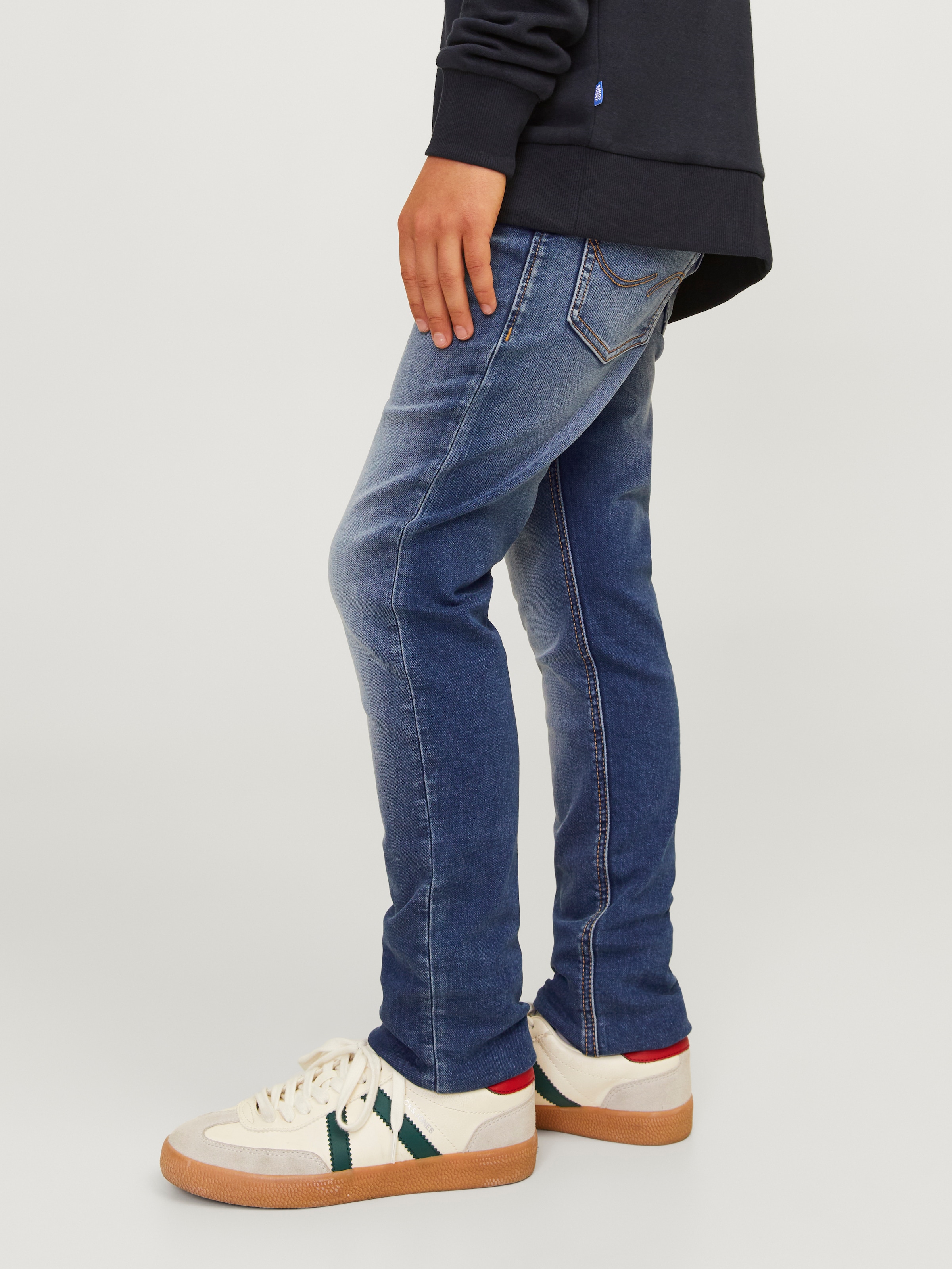 Jack & Jones Junior Slim-fit-Jeans »JJIGLENN JJORIGINAL MF 001 I.K NOOS JNR«