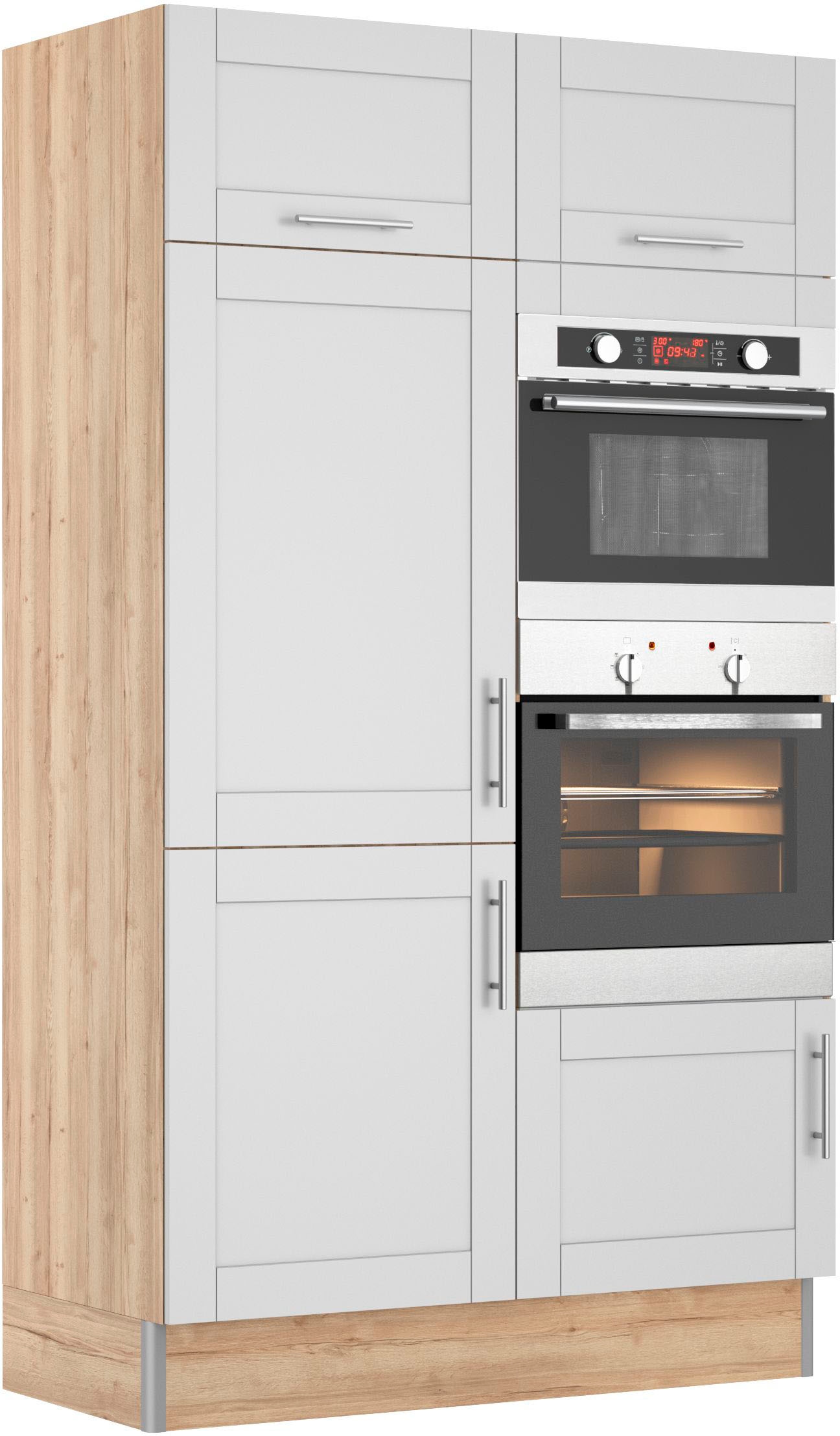 Küche »Ahus«, Breite 120 cm,wahlweise mit E-Geräten,Soft-Close-Funktion