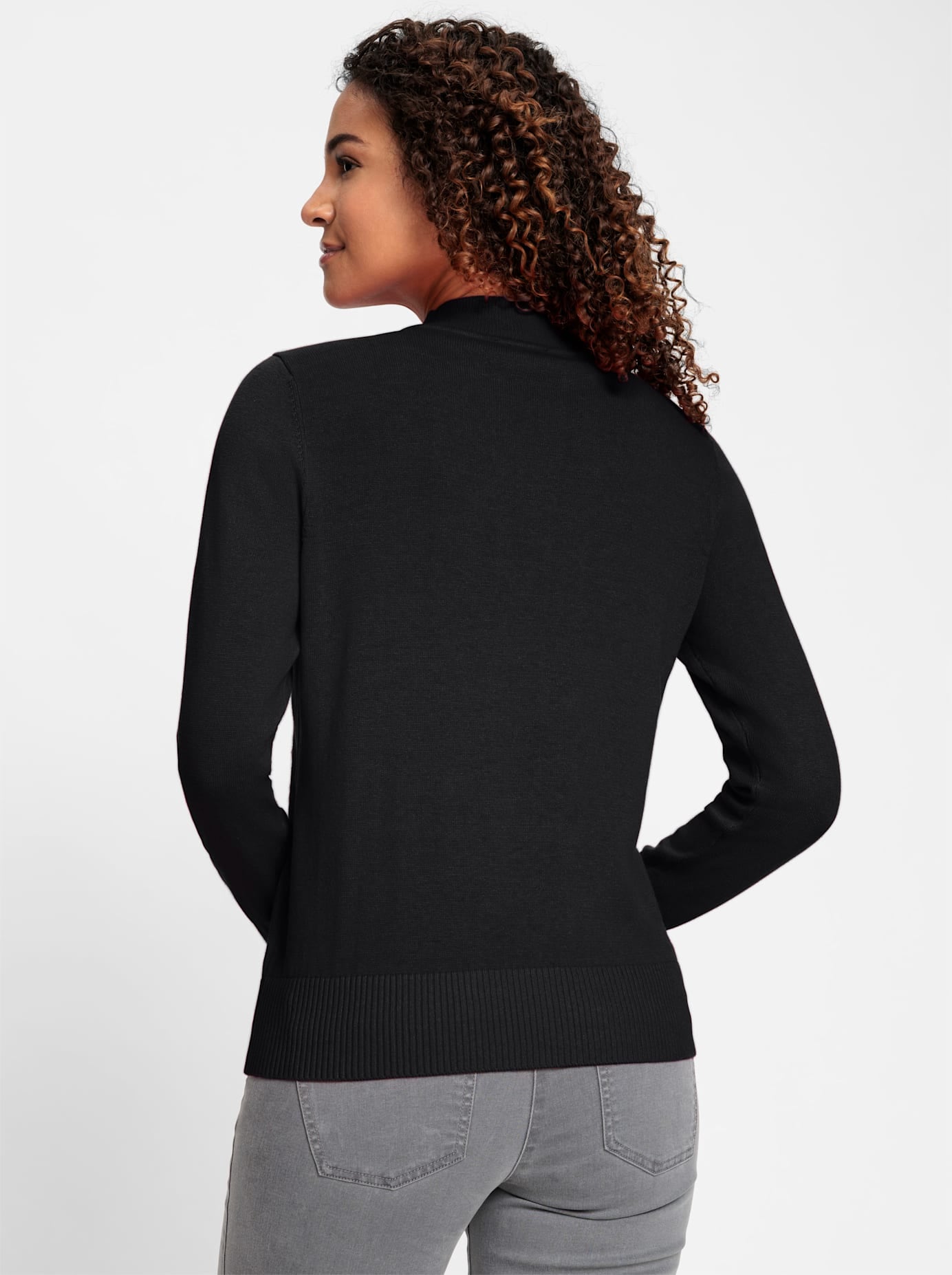 Casual Looks Stehkragenpullover »Pullover«