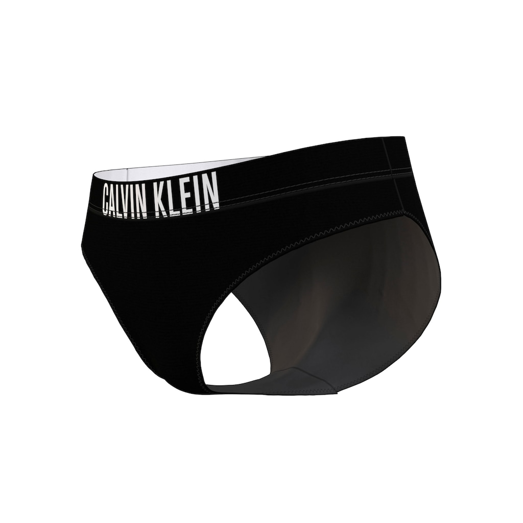 Calvin Klein Swimwear Bikini-Hose »Classic«, mit bedrucktem Gummibund