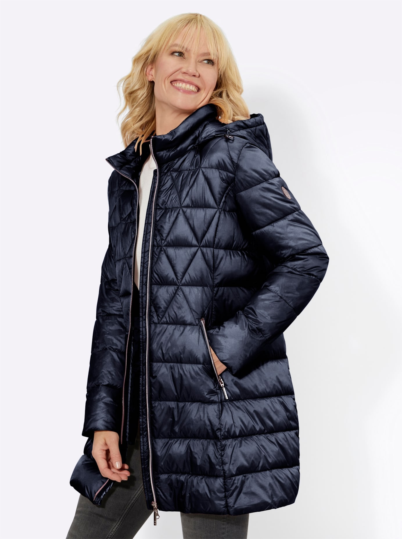 Wega Steppjacke, mit Kapuze