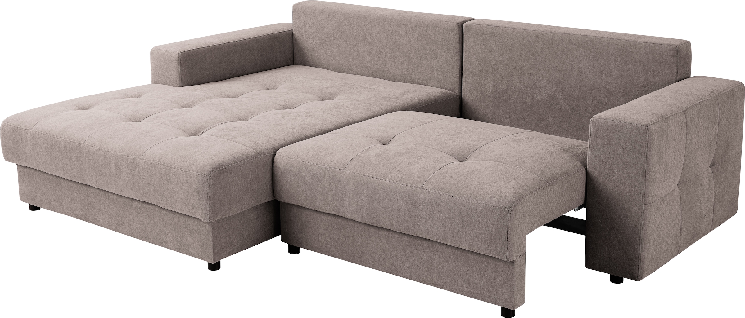 WERK2 Ecksofa »Indiana 270 cm breit inkl. Bettfunktion & Bettkasten« Luxus-Microfaser weich ENJOY NEW, L-Form, XXL, Schlaffunktion
