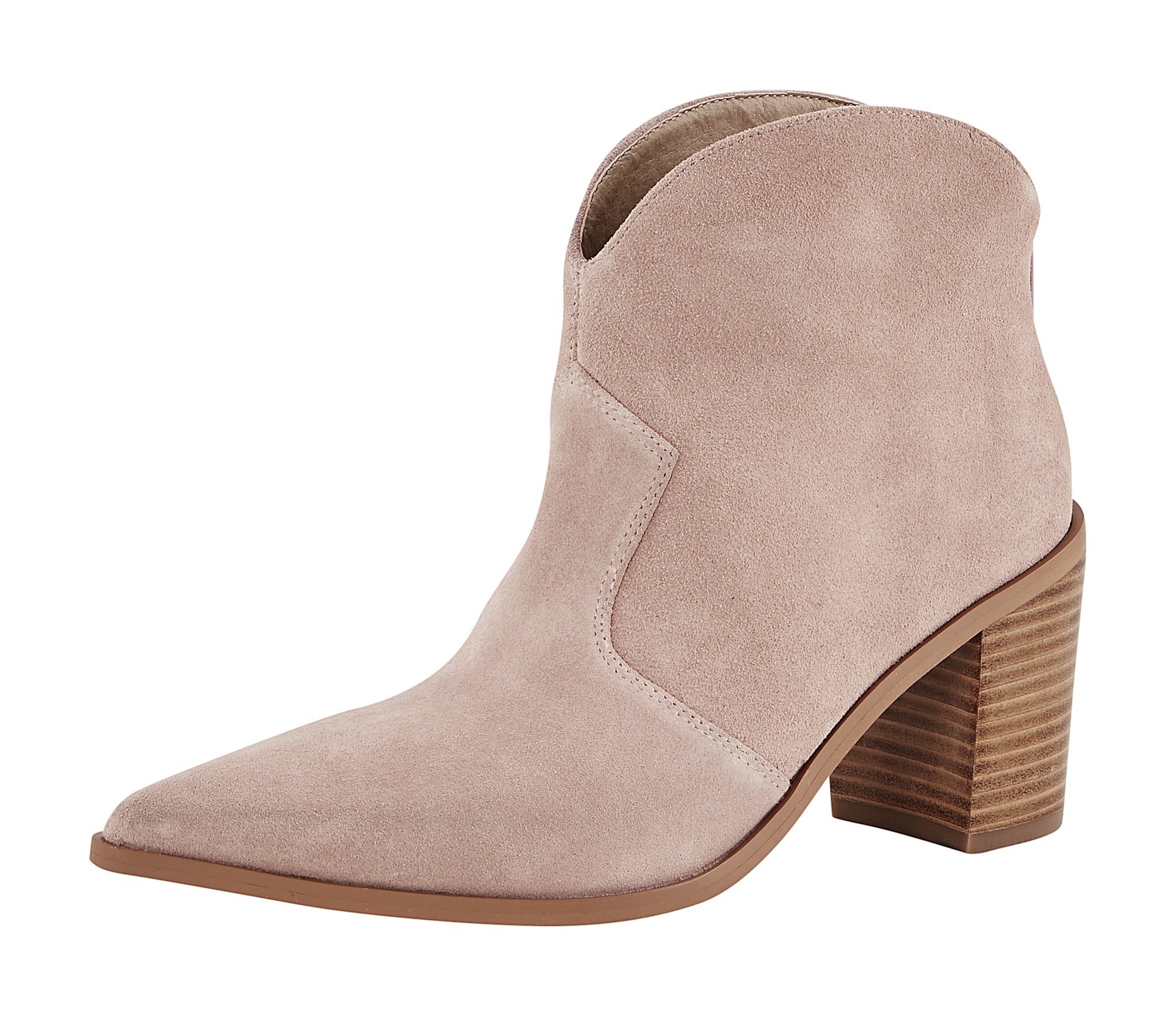 Kurzstiefelette im Cowboy-Look