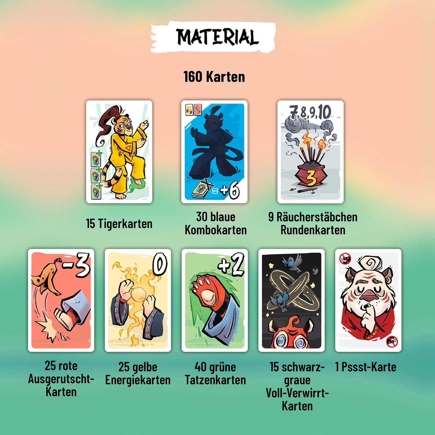 Kosmos Spiel »Tai Chi Tiger«, Made in Germany