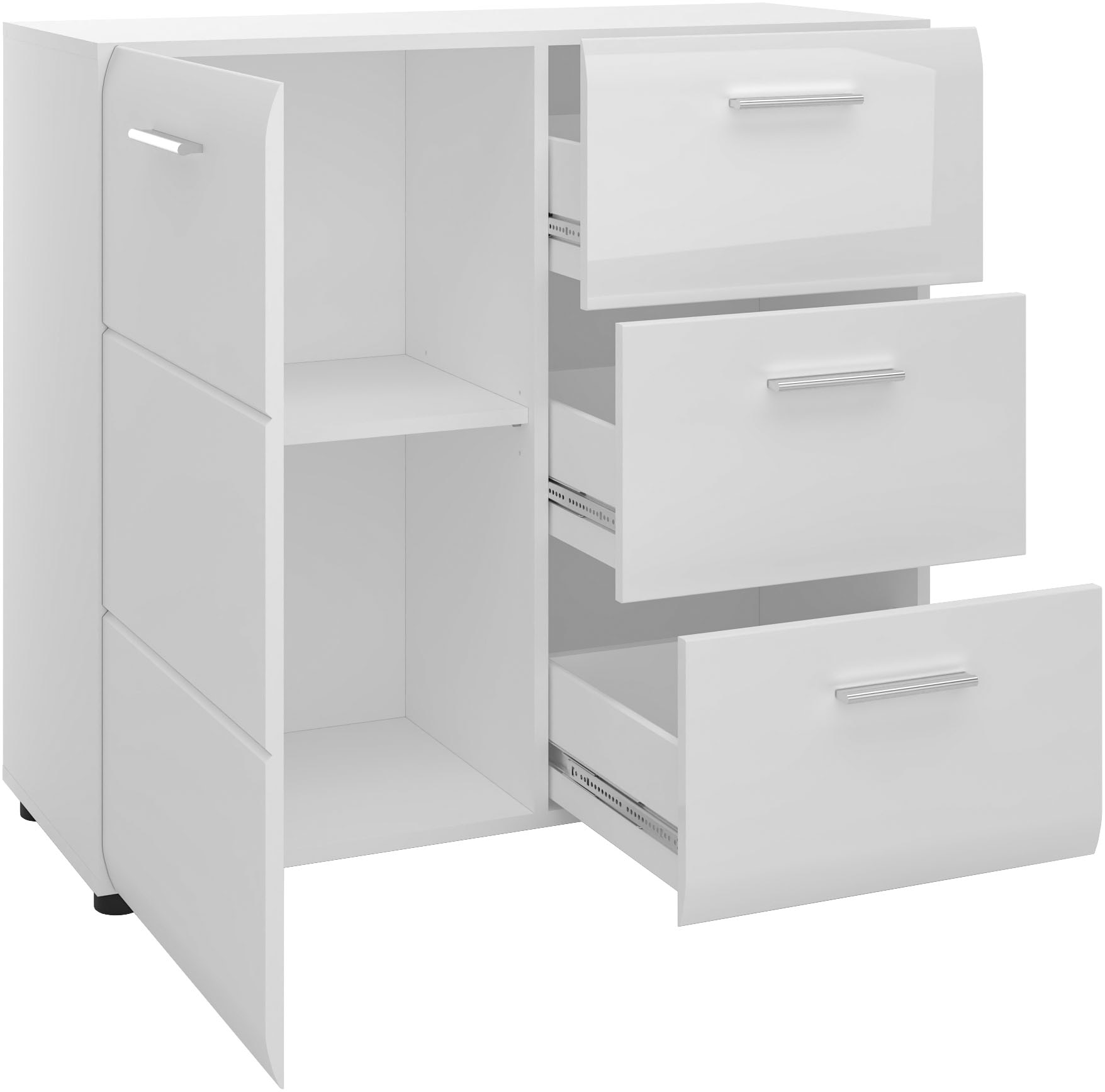 LIVING CHARM Sideboard »Merano«, Breite ca. 96 cm