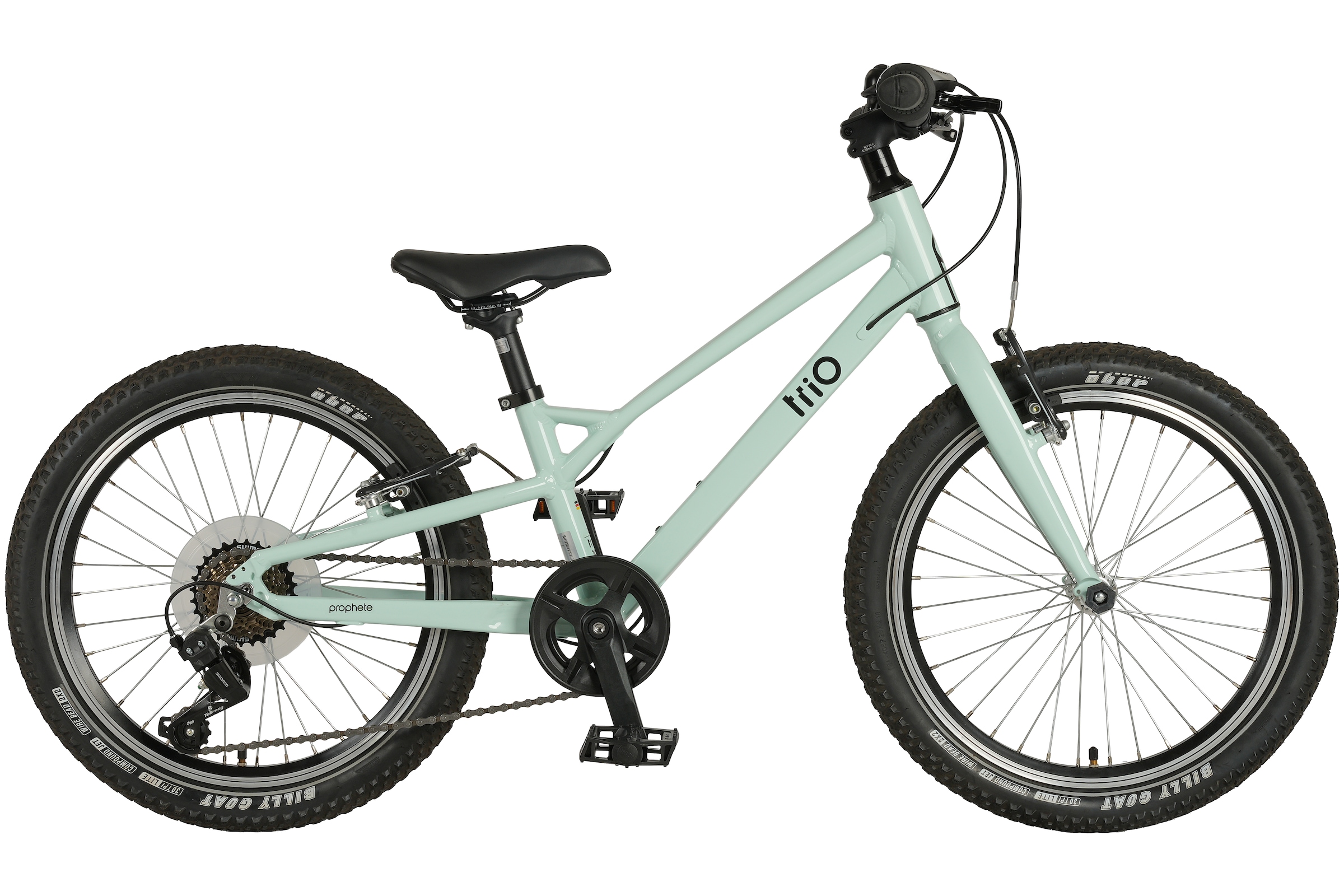 Prophete Kinderfahrrad »Prophete Trio 100« 7 Gang Shimano Tourney Schaltwerk Kettenschaltung
