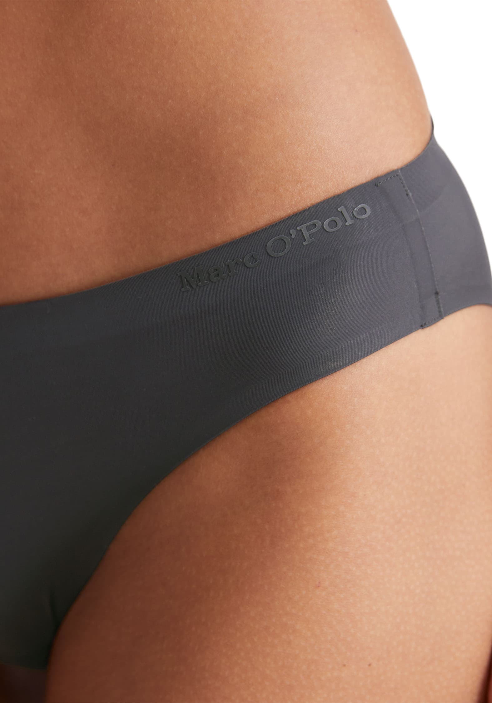 Marc O'Polo Slip »Second Skin«, (2er Pack), mit Logo-Schriftzug im Bündchen