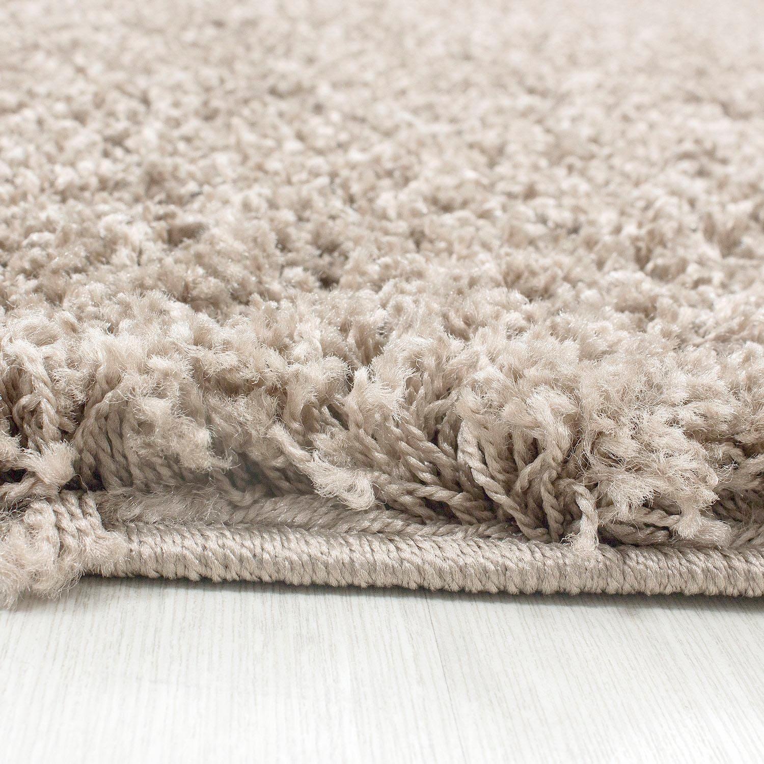Ayyildiz Teppiche Hochflor-Läufer »Life Shaggy 1500«, rechteckig, 30 mm Höhe, Langflor, uni, große Farbauswahl, robust, auch in rund