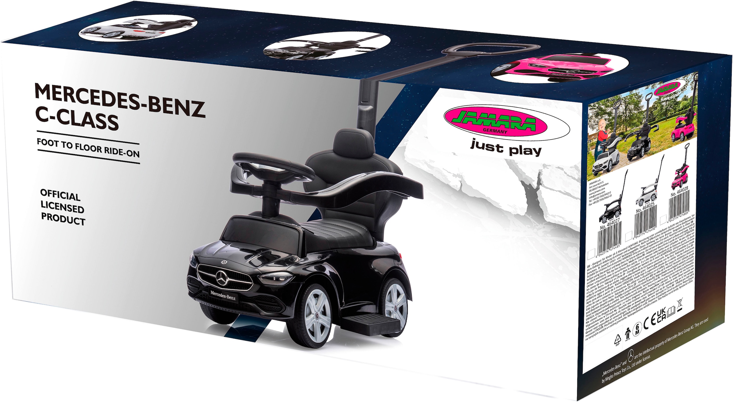 Jamara Rutscherauto »Mercedes-Benz C-Class 3in1« mit Sound