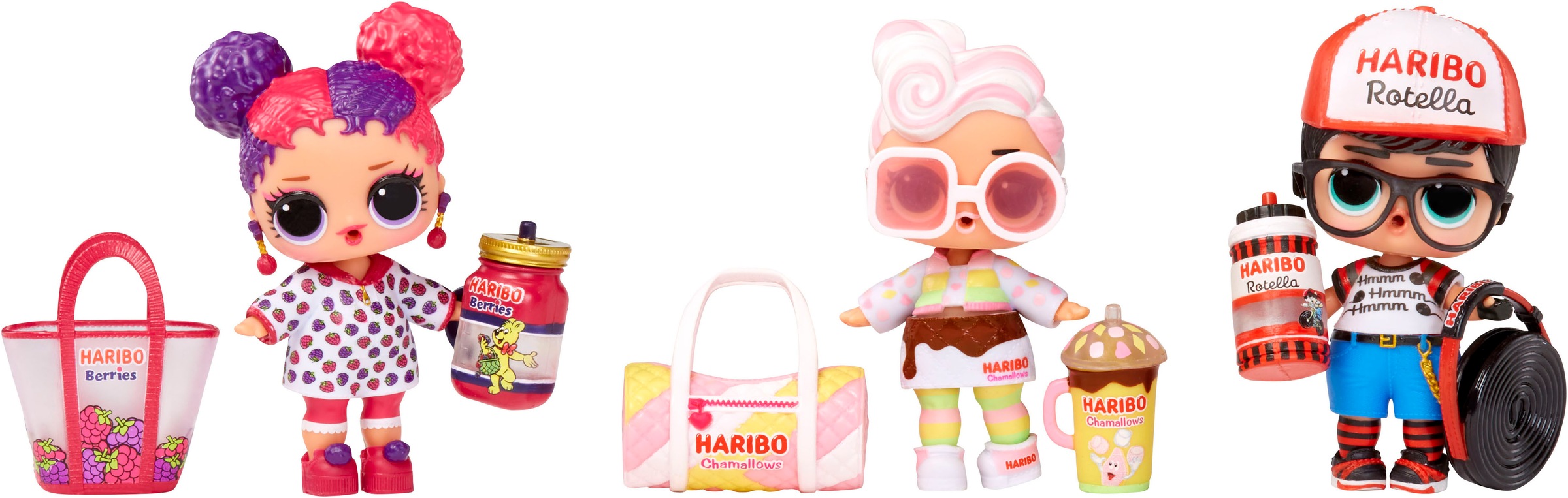 L.O.L. SURPRISE! Anziehpuppe »L.O.L. Surprise Loves Mini Sweets X HARIBO Dolls«, sortierte Lieferung