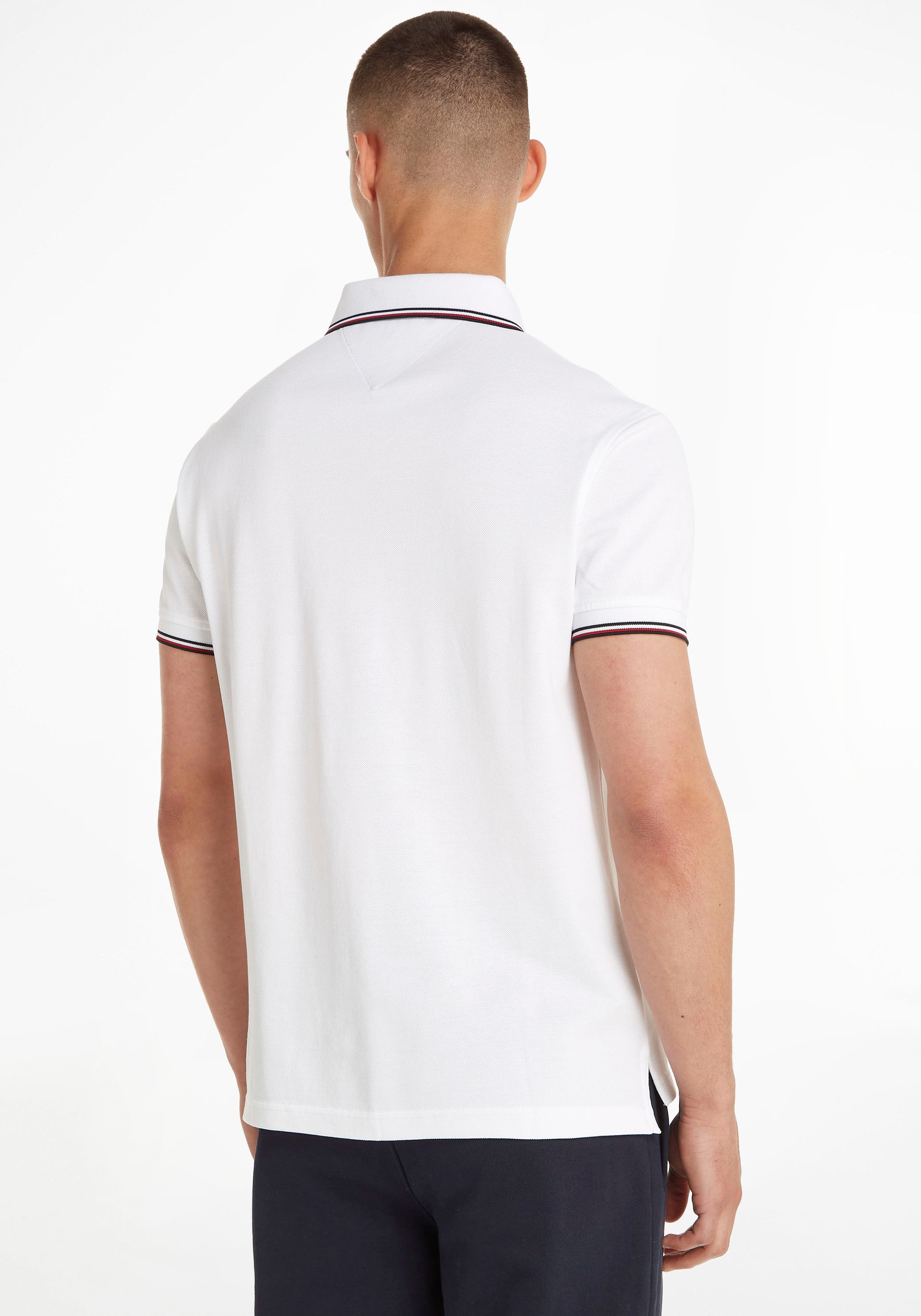 Tommy Hilfiger Poloshirt »1985 RWB TIPPED SLIM POLO«