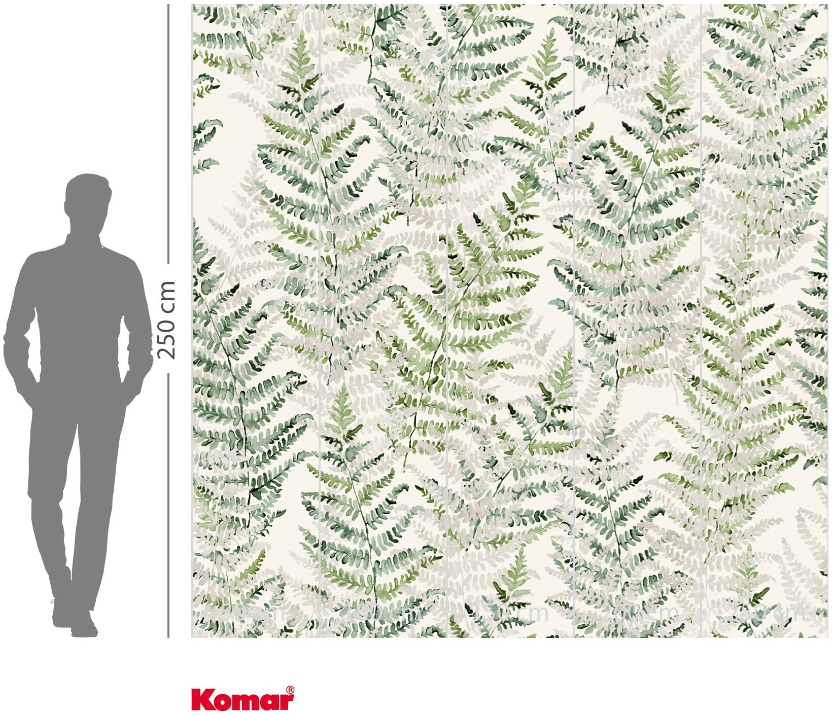 Komar Fototapete »Vlies Fototapete - Untamed - Größe 250 x 250 cm« Motiv | bedruckt glatt