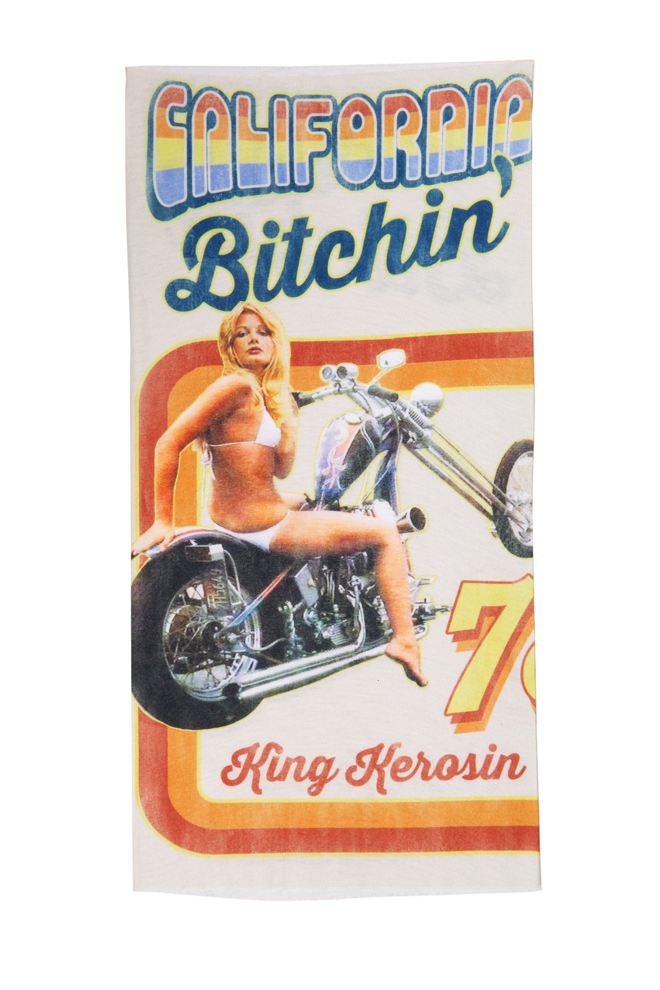 KingKerosin Multifunktionstuch »California Bitchin«, aus Coolmax