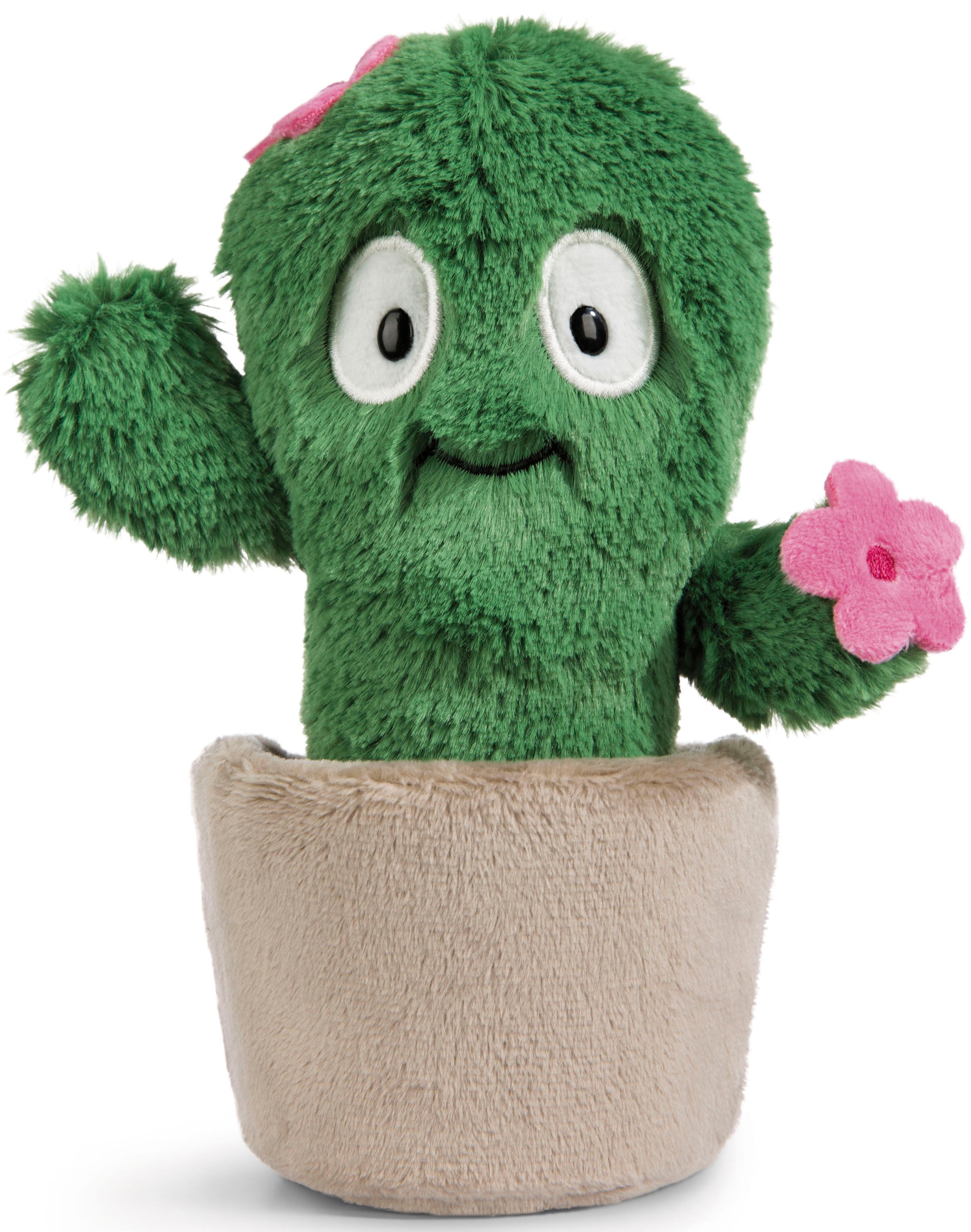 Nici Plüschfigur »Funny Flowers, Kaktus Henriette, 18 cm«, enthält