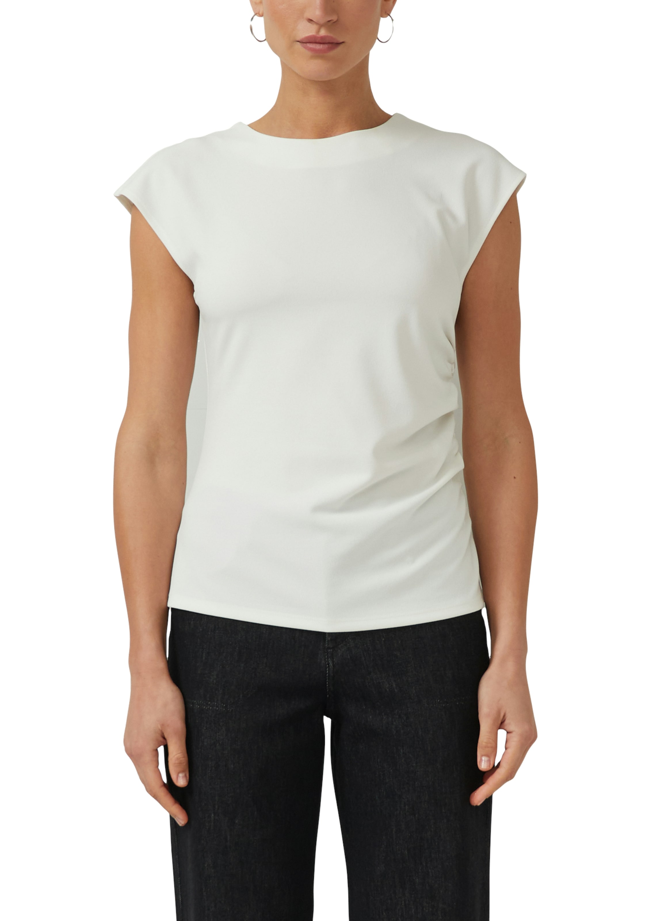 s.Oliver BLACK LABEL T-Shirt mit Raffung