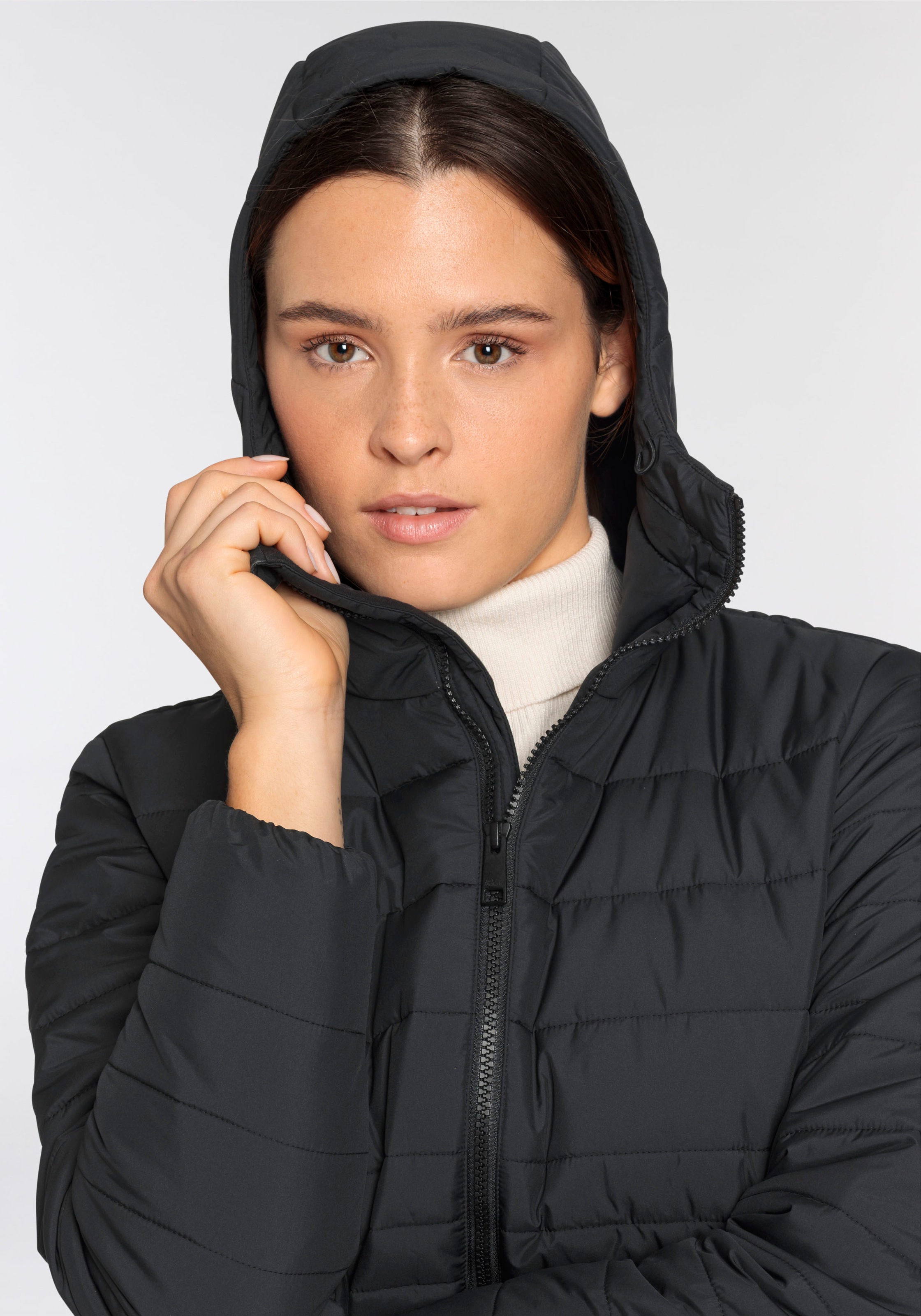 Jack Wolfskin Steppjacke »LUBEENA«, Übergangsjacke Windabweisend, Atmungsaktiv & Schnell trocknend