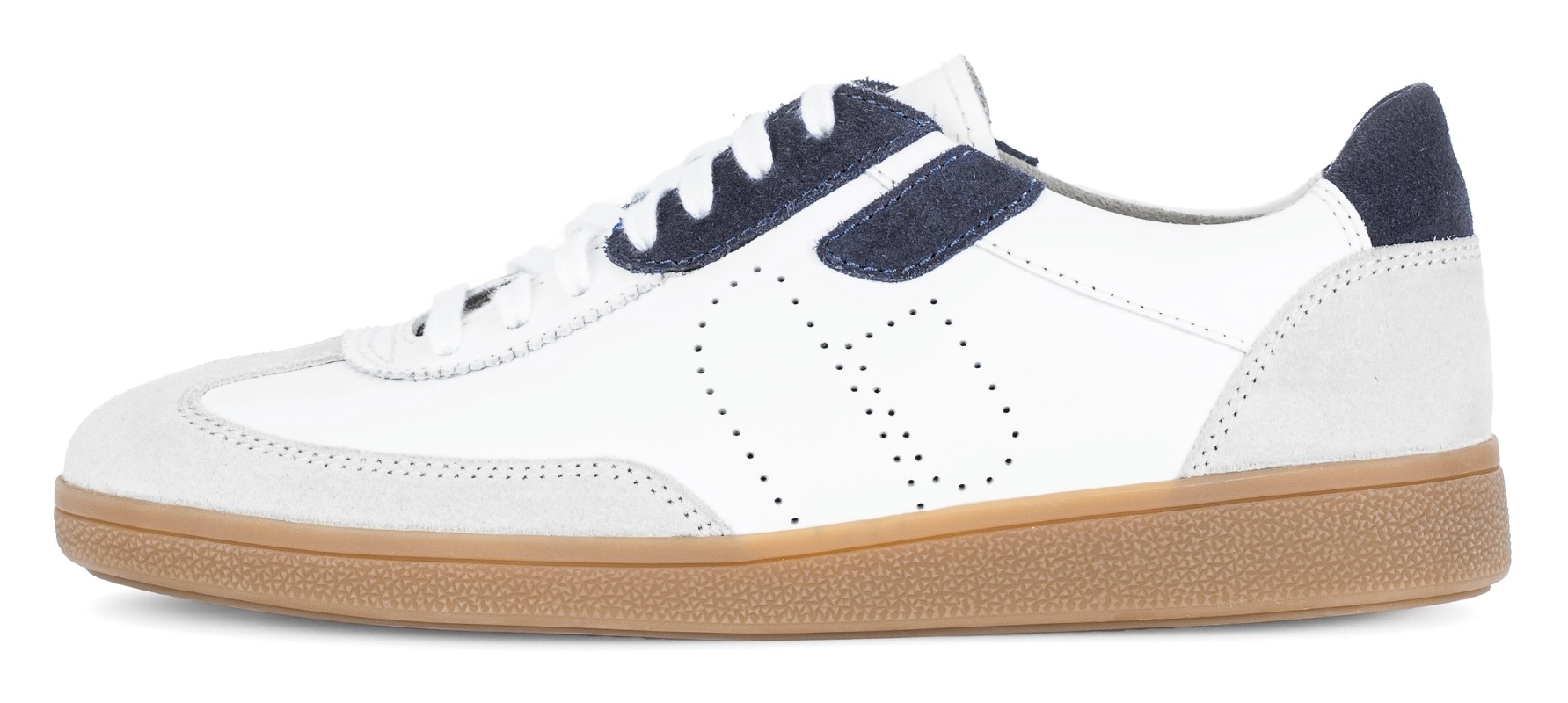 Pius Gabor Sneaker, Freizeitschuh, Schnürschuh, Halbschuh mit Perforation, G-Weite