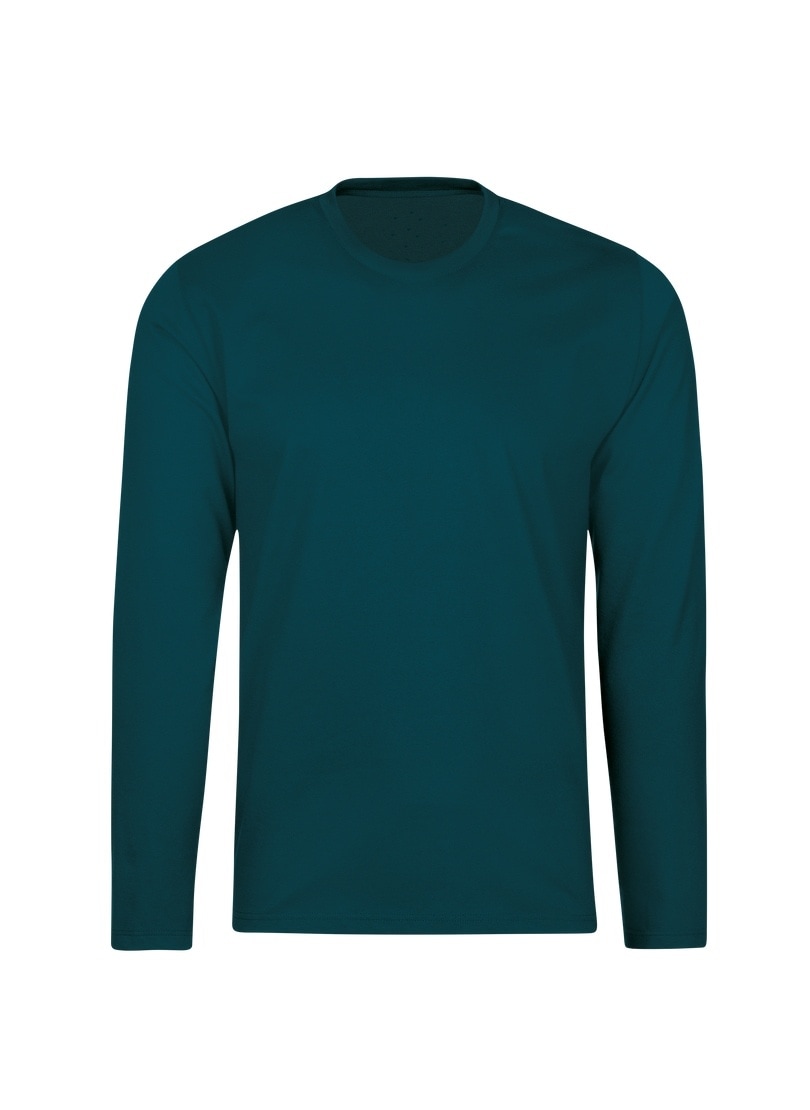 Trigema T-Shirt »TRIGEMA Langarmshirt aus 100% Baumwolle«, (1 tlg.)