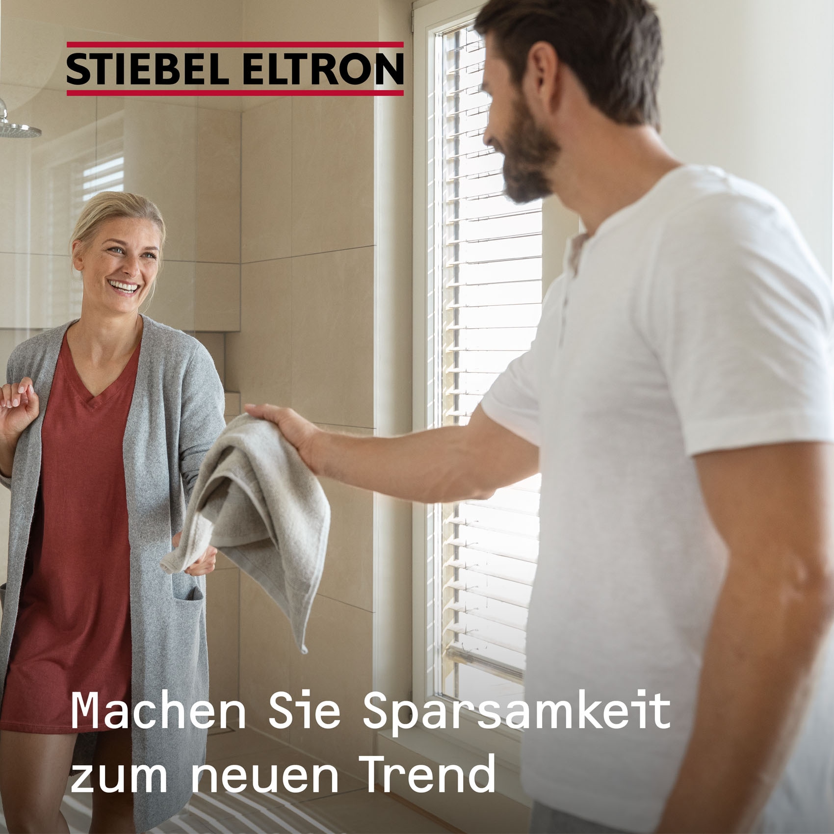 STIEBEL ELTRON Kompakt-Durchlauferhitzer »DHB 18 ST Trend 25A«, 3i Technologie für konstante Warmwassertemperatur