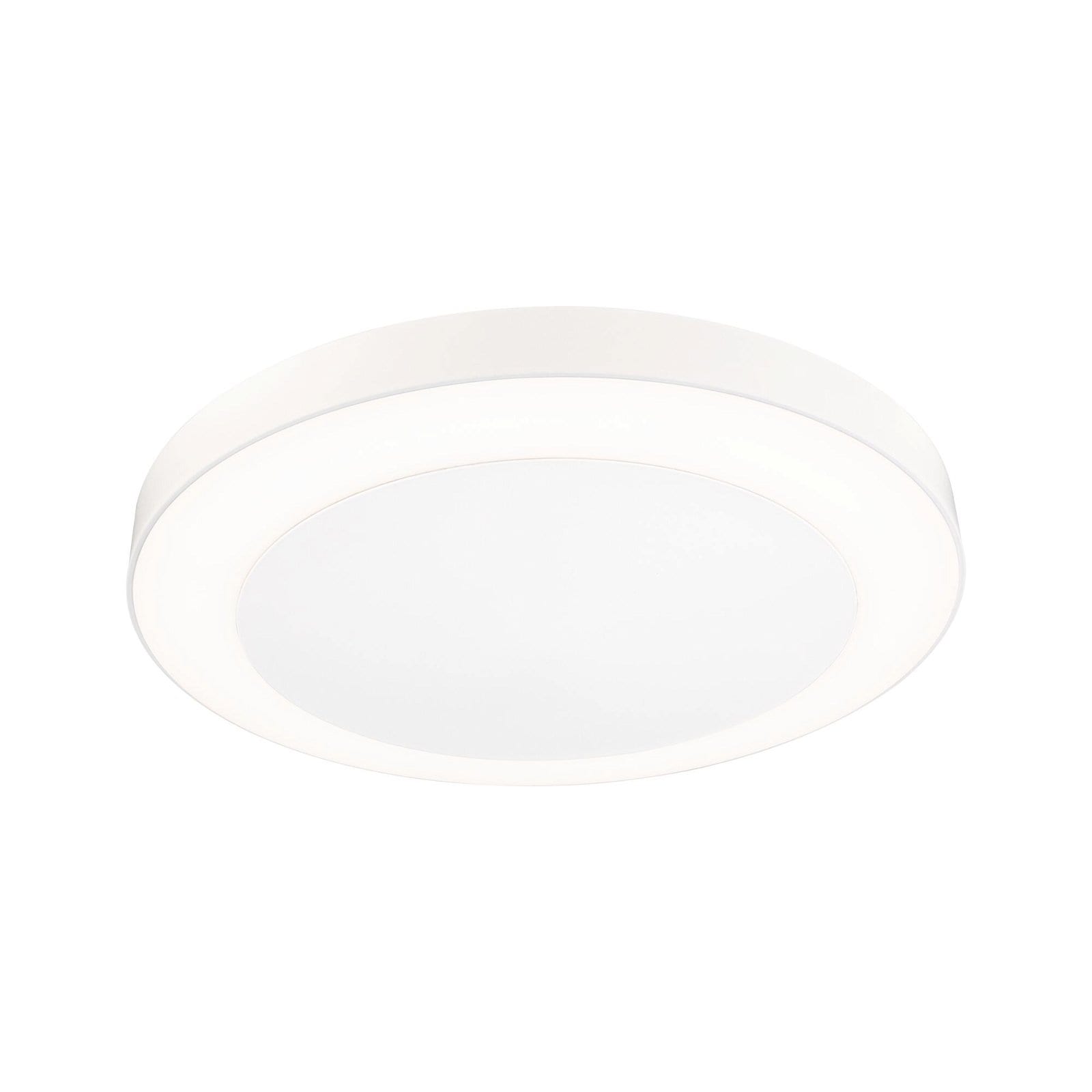 LED Außen-Deckenleuchte »Circula IP44 rund 320mm 3000K 14W 880lm 230V Kunststoff«, 1...