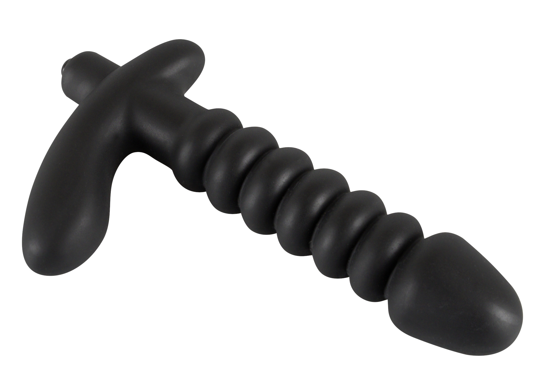 BLACK VELVETS Vibrator »vibrierender Analplug Vibrating plug medium«