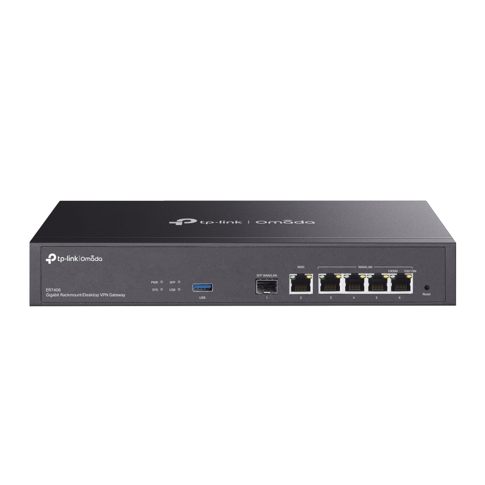 TP-Link VPN-Router »Omada ER7406 Gigabit Rackmount/Desktop VPN Gateway«