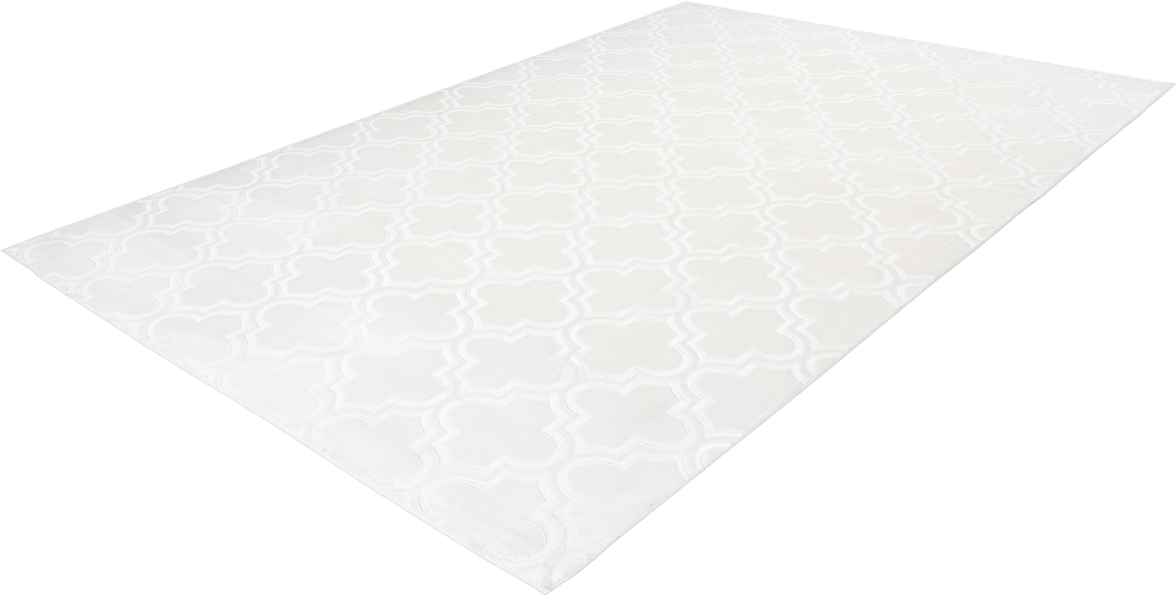 calo-deluxe Teppich »Latemar 200«, rechteckig, 7 mm Höhe, Hoch- Tief Struktur, Wohnzimmer