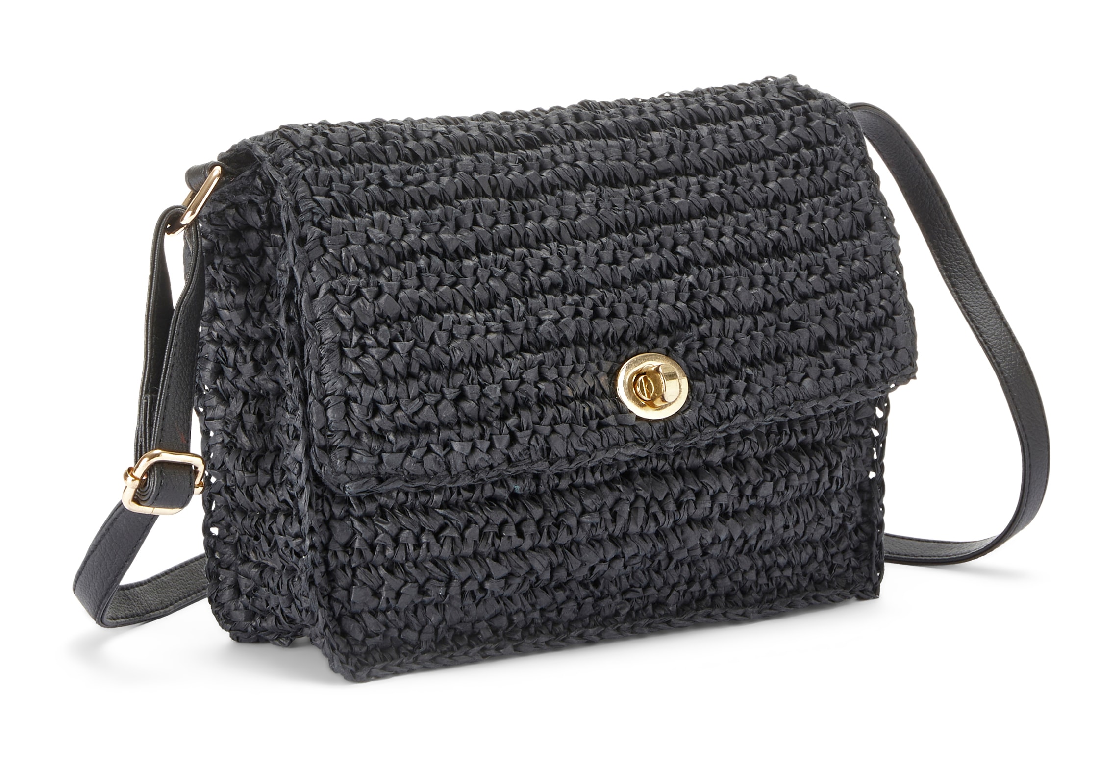 Vivance Umhängetasche »Strandtasche, Minibag, Henkeltasche, Sommertasche, Crossbody Bag« Handtasche Damen zum Umhängen in modischer Bast-Optik