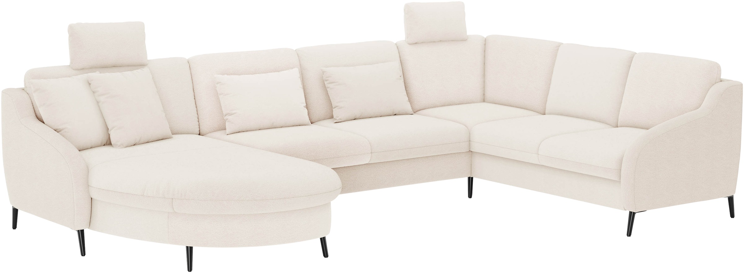 sit&more Wohnlandschaft »Soul U-Form«, wahlweise mit Bettfunktion und Schubkasten