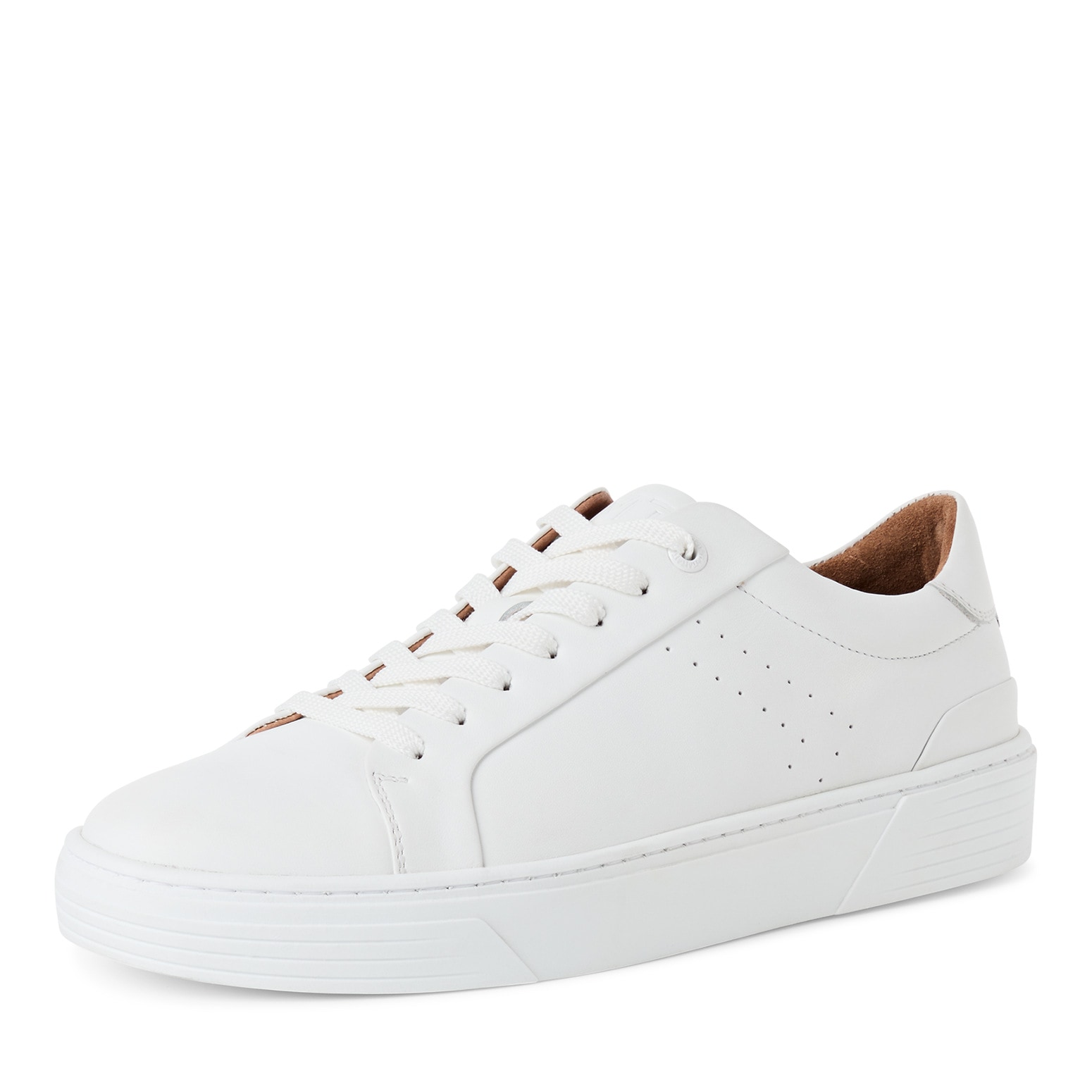 MARCO TOZZI Sneaker  Schnürschuh, Halbschuh, Freizeitschuh mit seitlichem Lochmuster