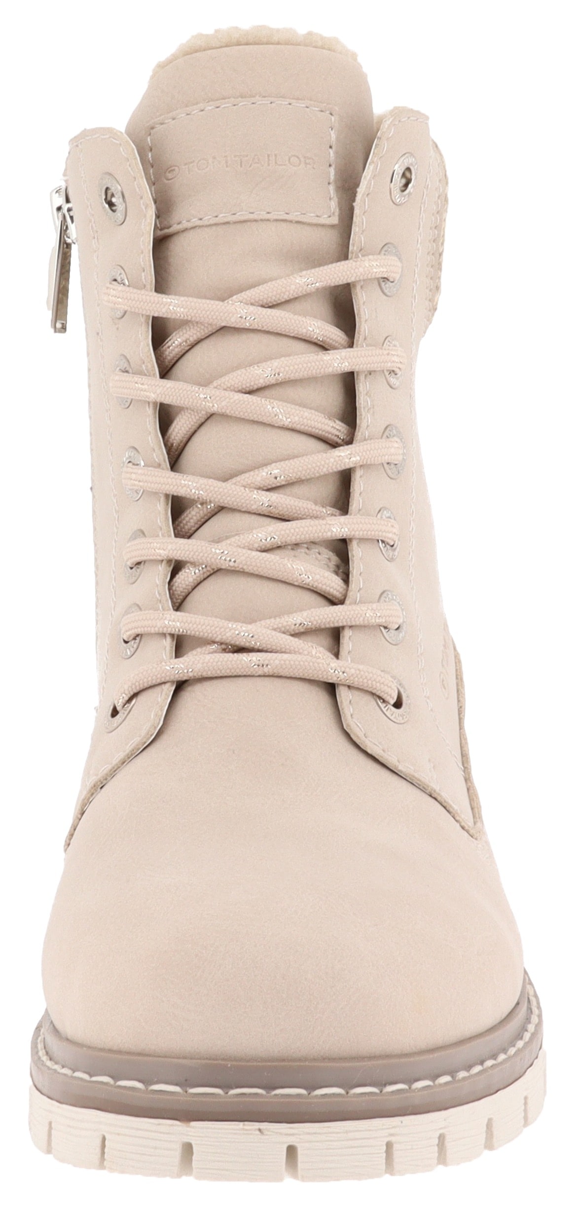TOM TAILOR Schnürboots, Winterboots mit wasserabweisendem TEX, Komfortweite G