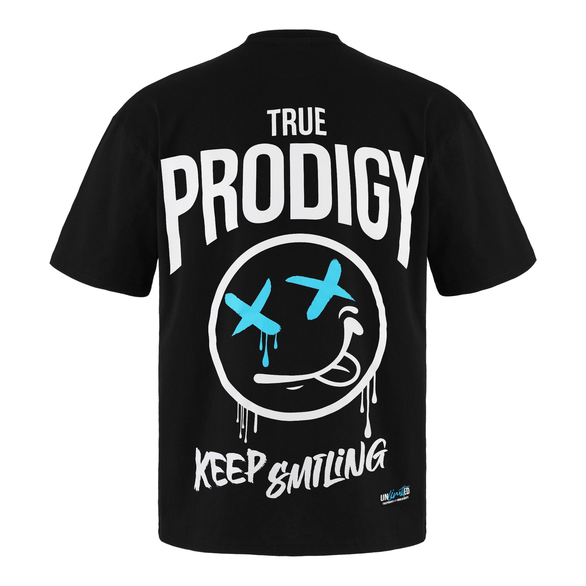 trueprodigy Oversize-Shirt »Kenji Logo Print Oversized Rundhals«