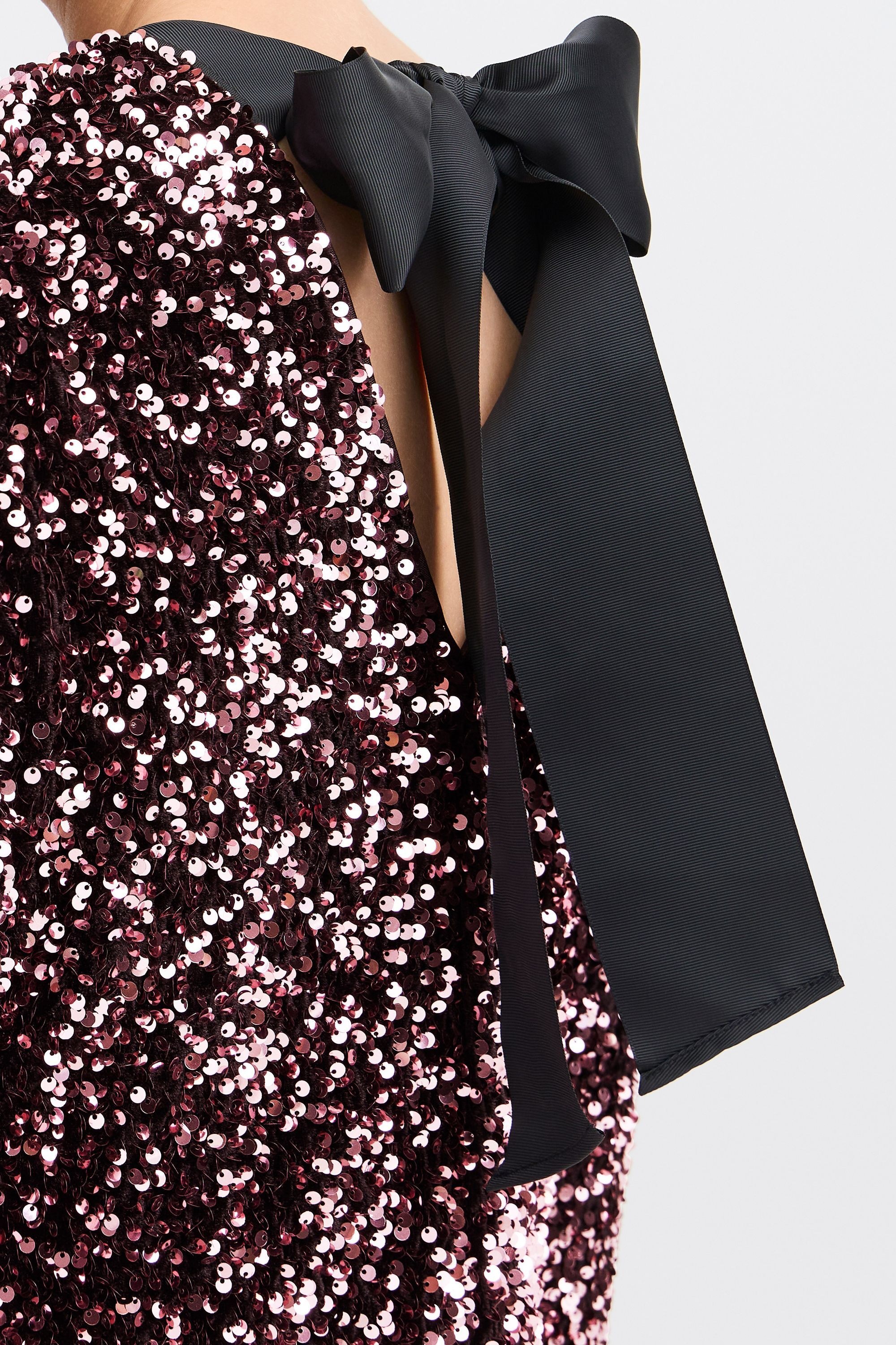 b.young Abendkleid »Abendkleid BYPAILLET BOW DRESS -«