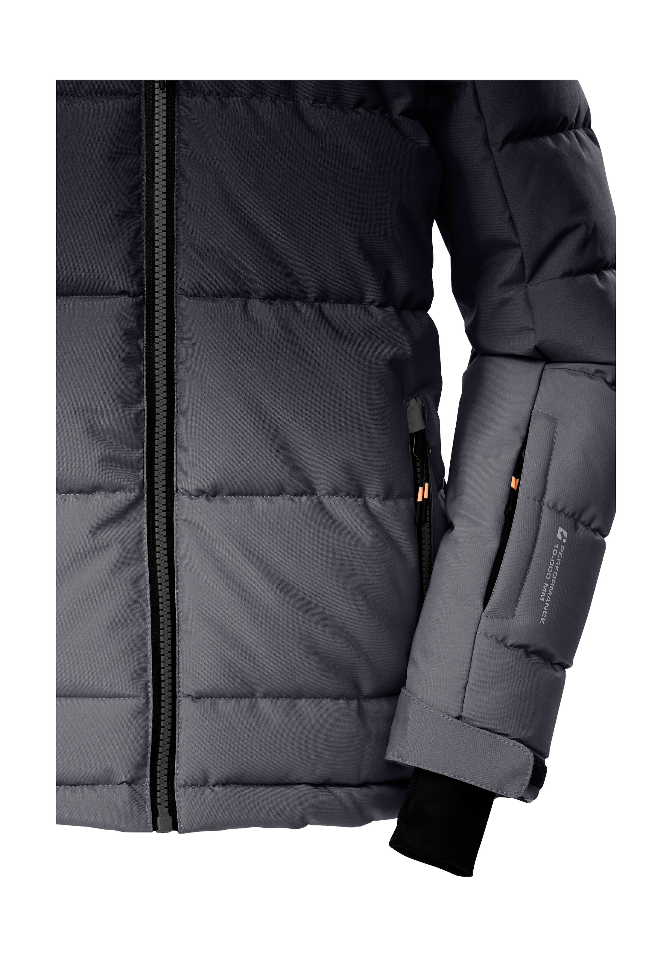 Killtec Skijacke »KSW 382 BYS SKI QLTD JCKT«, Wasserabweisende, winddichte Winterjacke mit regulierbarer Kapuze