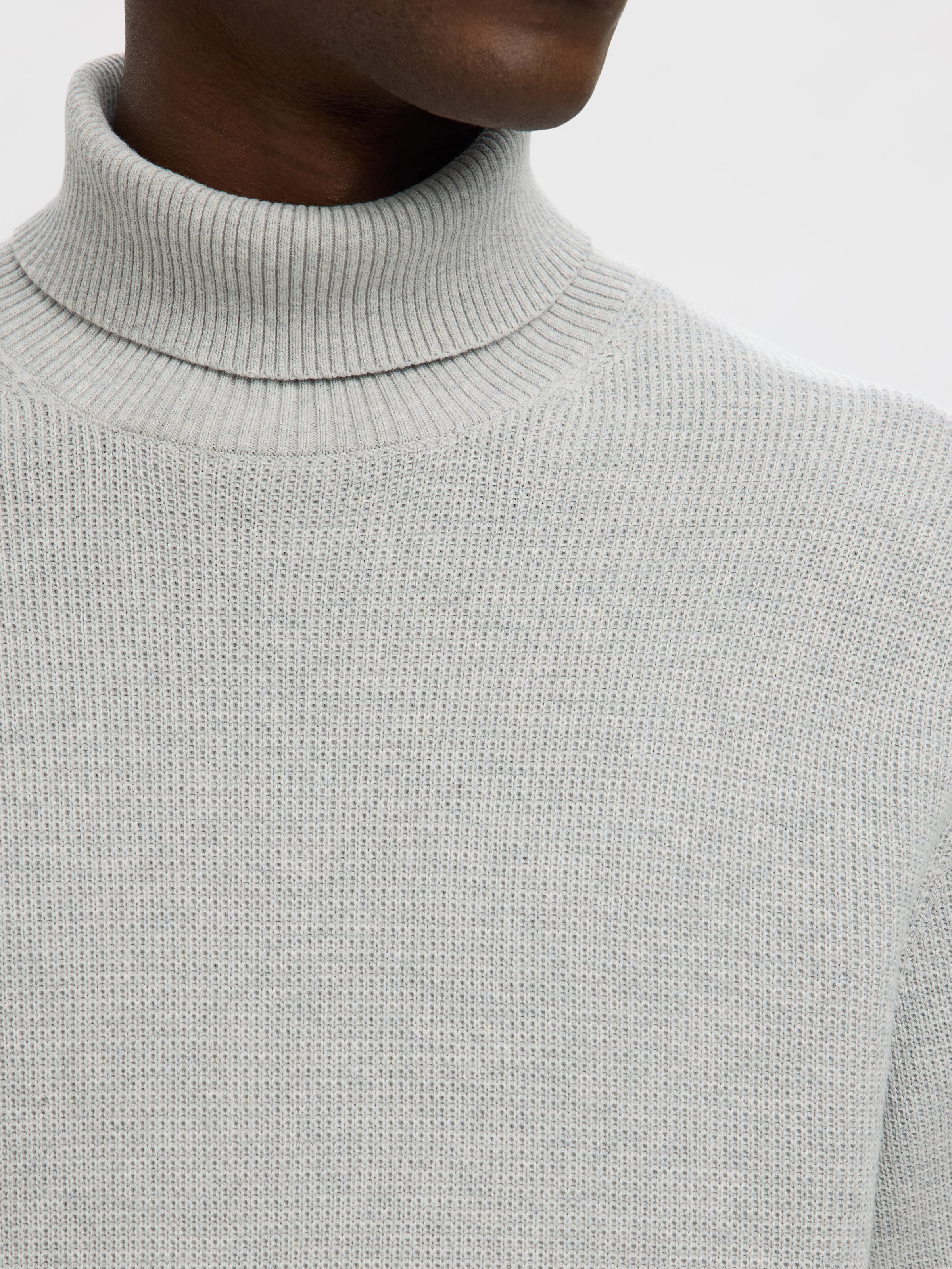 SELECTED Rollkragenpullover »SLHDANE LS KNIT STRUCTURE ROLL NECK NOOS«