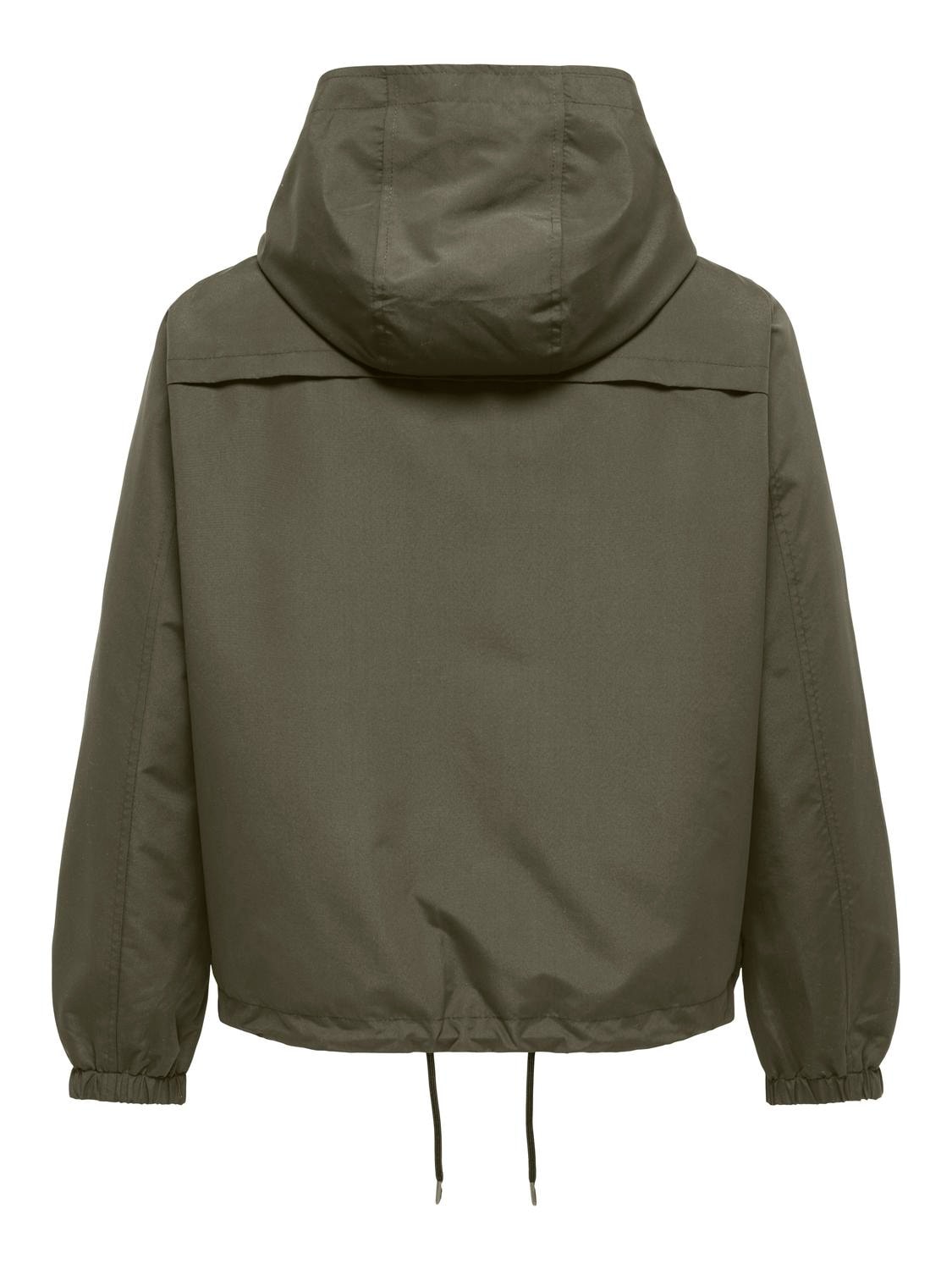 ONLY Parka »ONLMONIC SPRING HOOD JACKET OTW ZL« mit Kapuze Materialmix, mit Kapuze