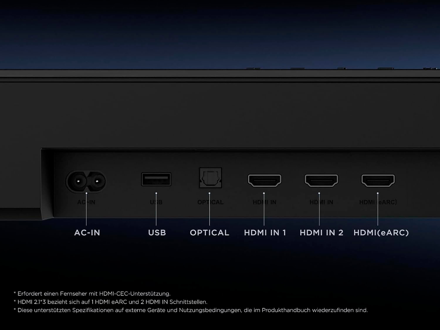 TCL Soundbar »Q85H Pro« 7.1.4 (Bluetooth | WLAN (WiFi) Bassregelung | Lautstärkeregelung | Pairing 860 W)