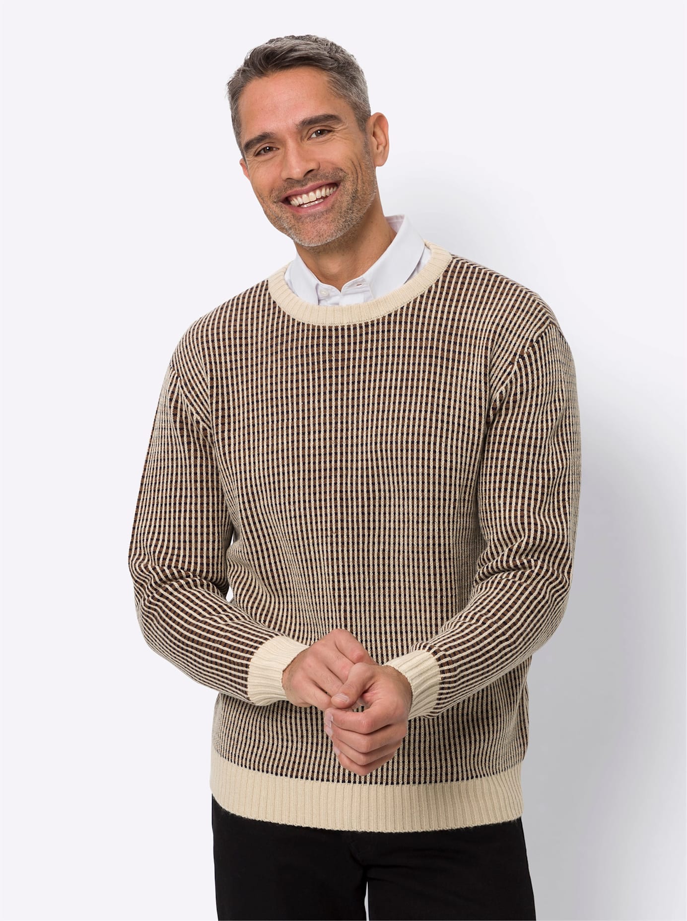 Classic Rundhalspullover »Pullover«
