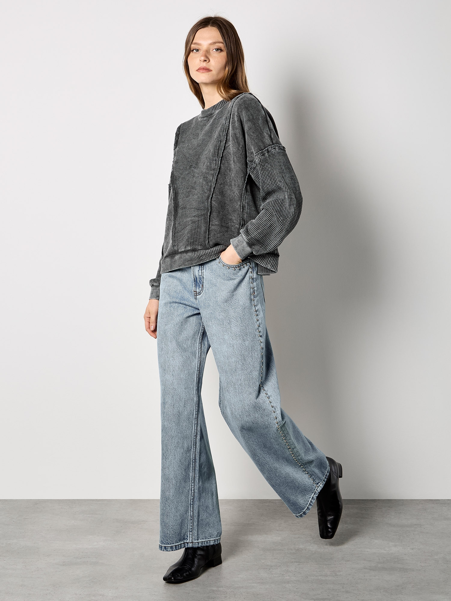 Apricot Strickpullover »Pullover« Einfarbig