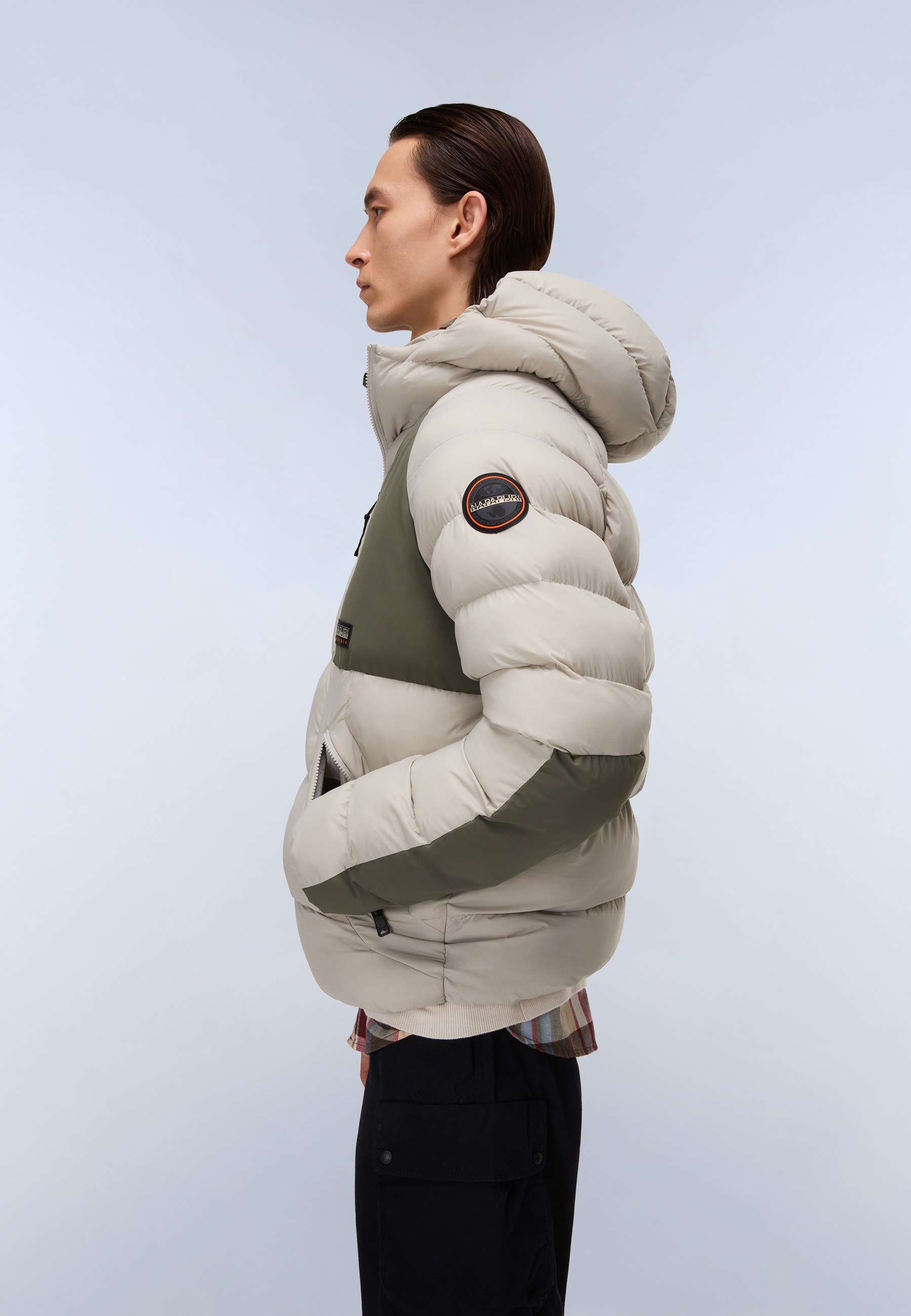Napapijri Steppjacke »A-MOESA PUF« mit Kapuze Winterjacke