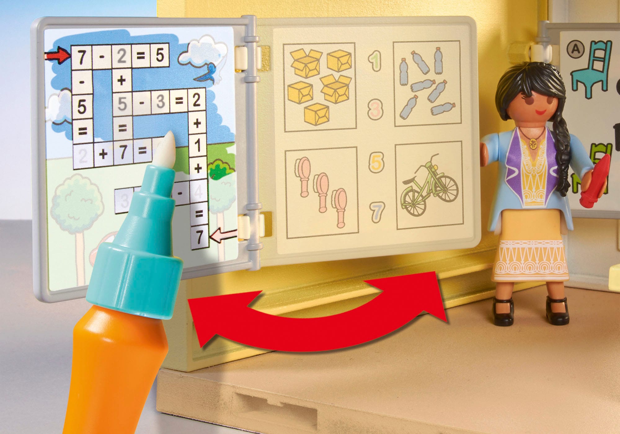 Playmobil® Konstruktions-Spielset »Große Schule (71327), My City Life«, (282 St.), Made in Germany