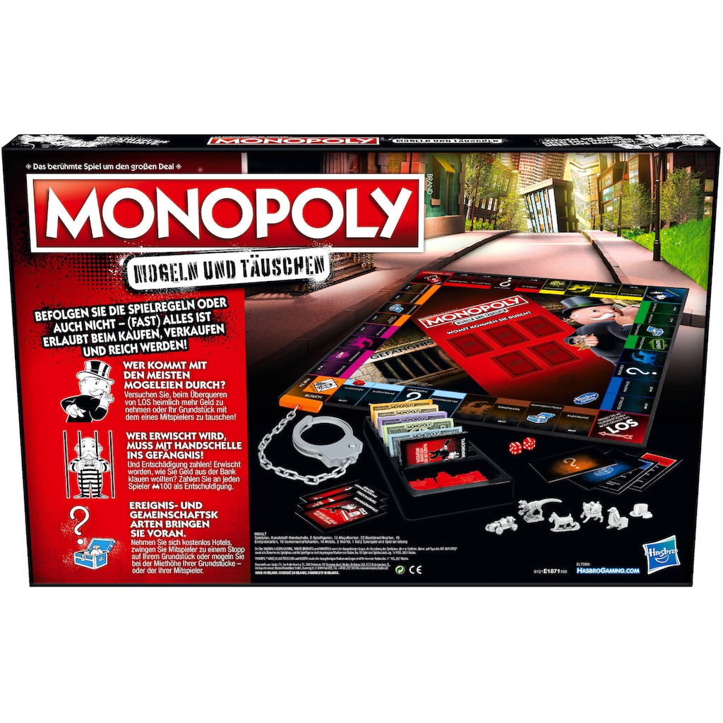 Hasbro Spiel »Monopoly Mogeln und Täuschen«