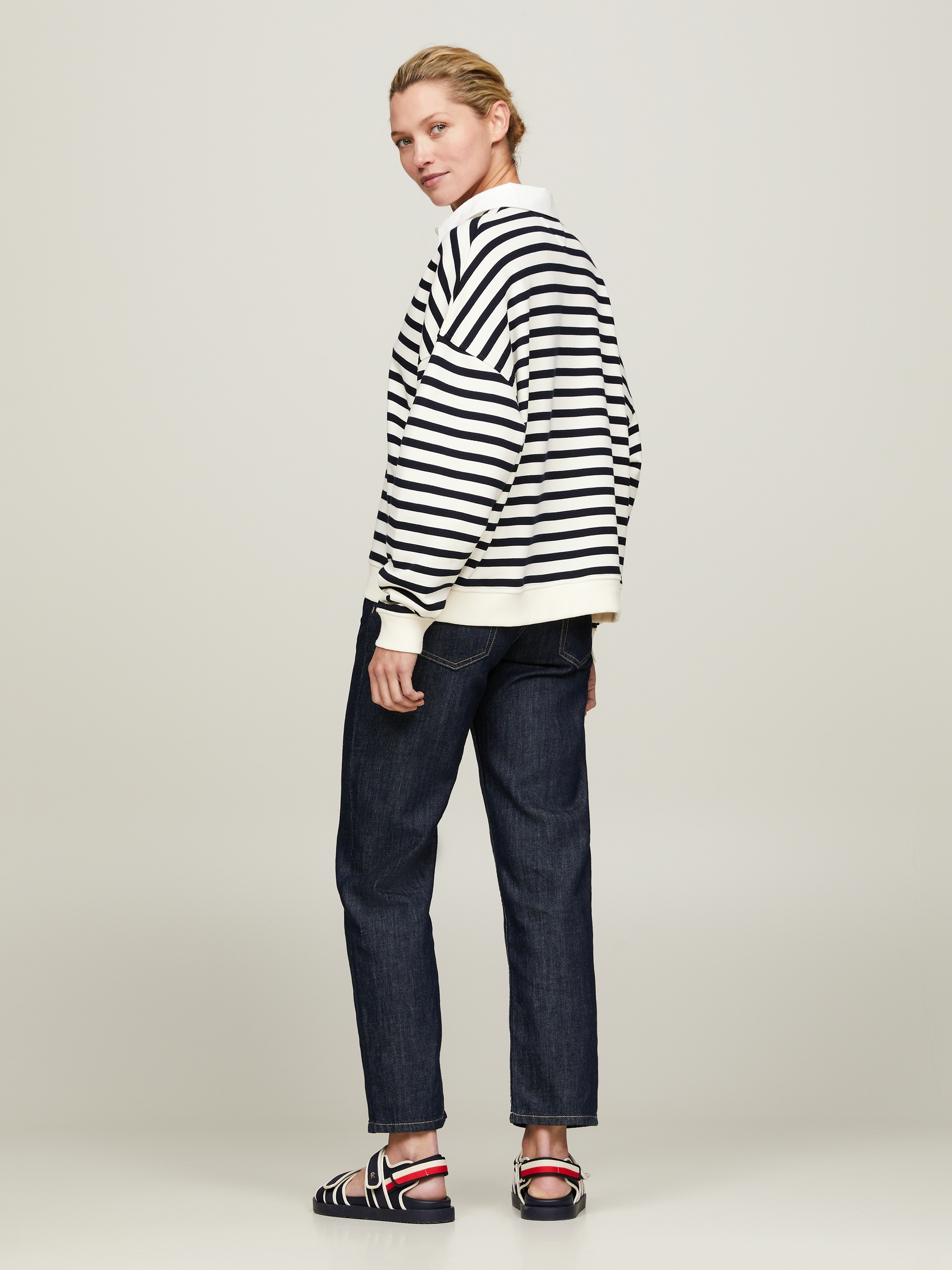 Tommy Hilfiger Poloshirt »RLX SMD BRETON STRIPE POLO HWK«, mit Streifenmuster