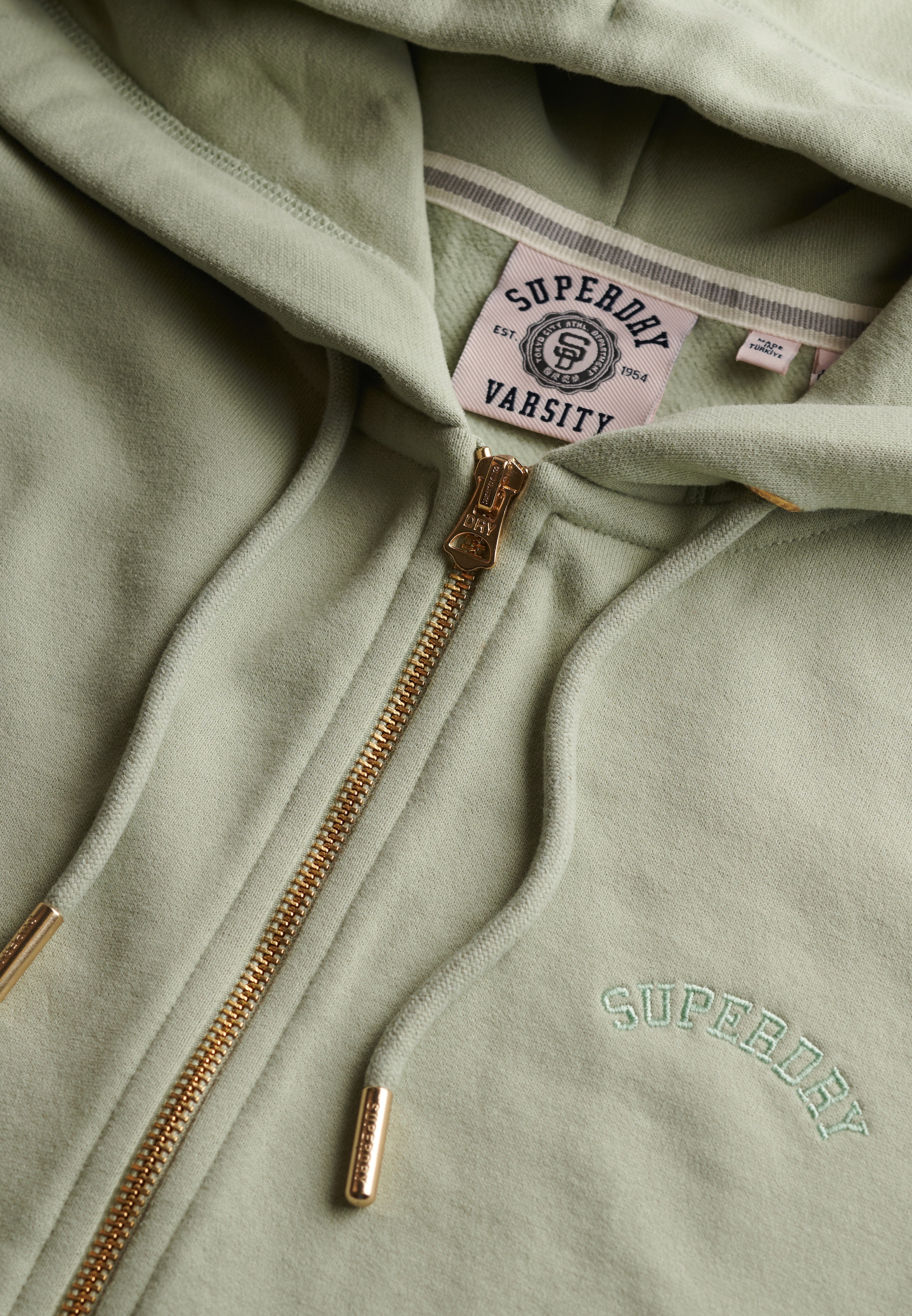 Superdry Kapuzensweatjacke »ESSENTIAL LOGO ZIPHOOD HB«