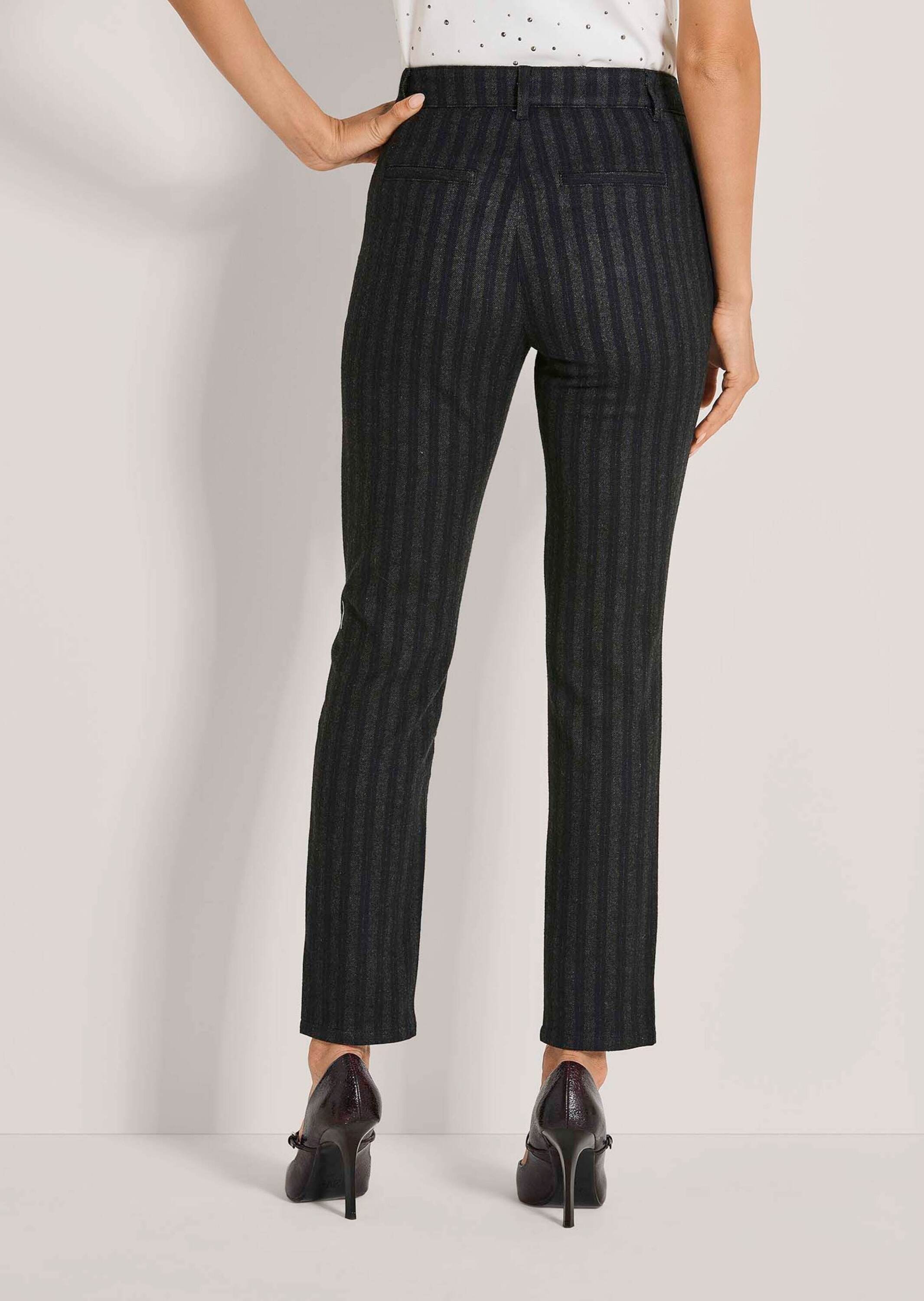 MADELEINE Stoffhose »Hose Flanellhose mit schmaler Beinform«
