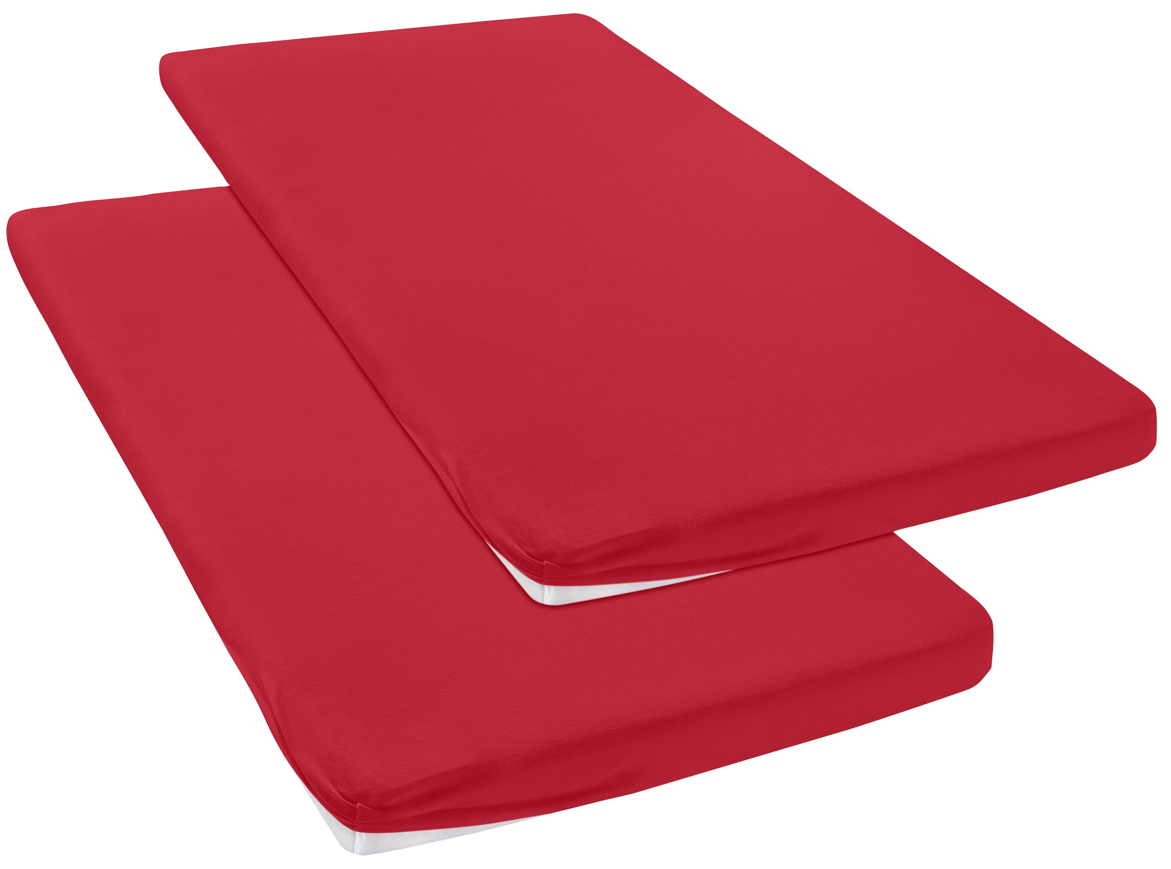 OTTO home Spannbettlaken »Topper Basic, in Gr. 90x200, 140x200 oder 180x200 cm« Baumwolle, Matratzen bis 8 cm Höhe, Bettlaken, Spannbetttuch, Laken
