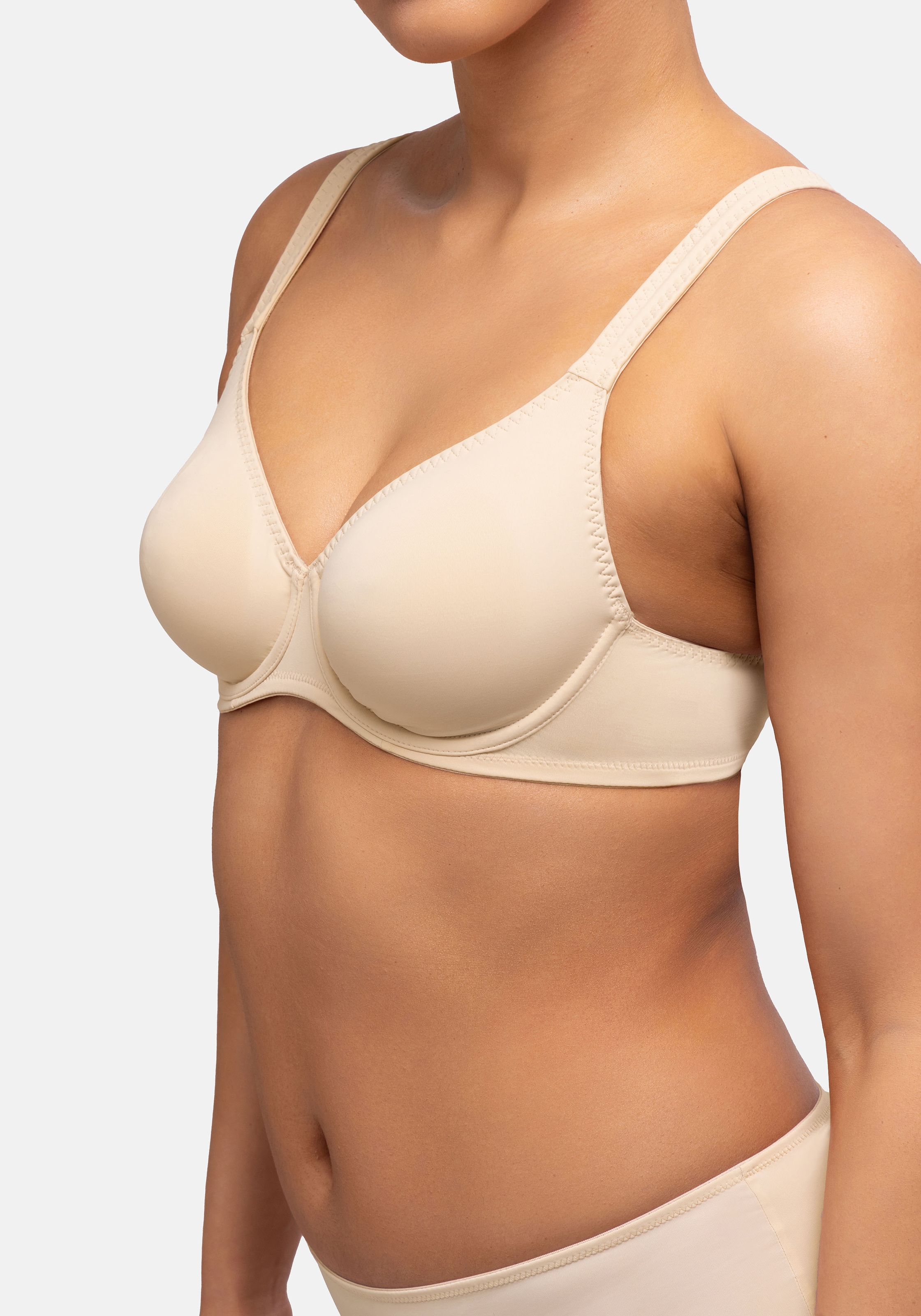 Dorina T-Shirt-BH »LINDSAY«, nahtlos, weiche Cups, mit Bügel