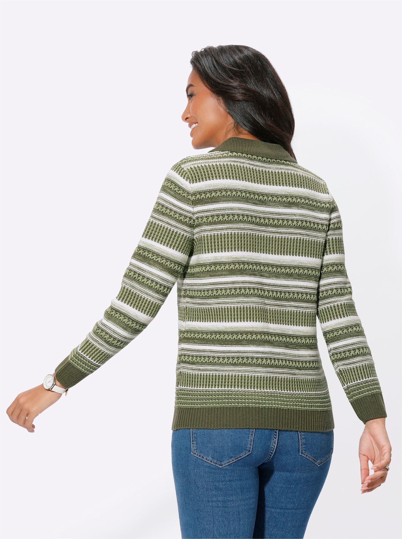 Casual Looks Polokragenpullover »Pullover«