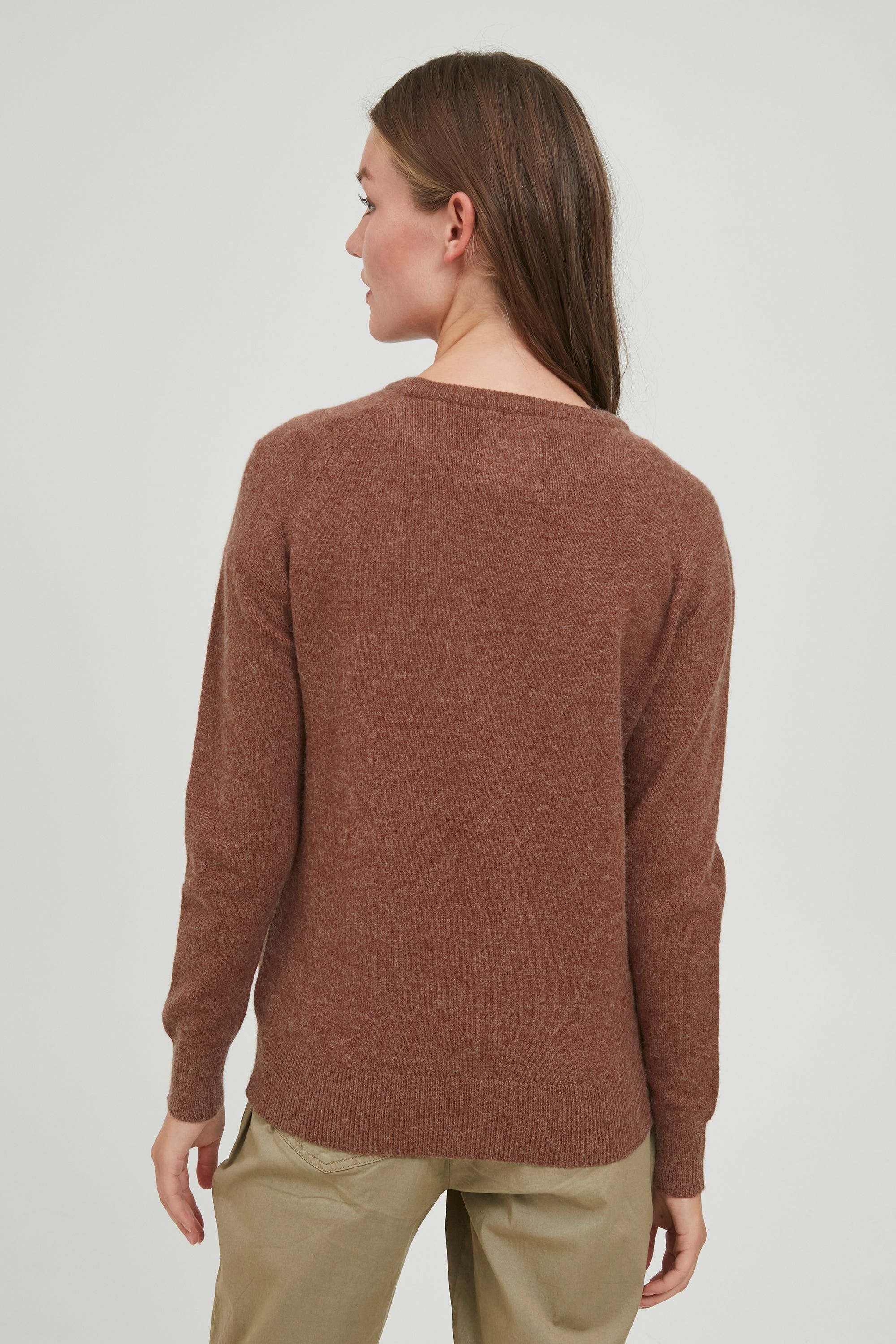 OXMO Strickfleece-Pullover »Strickpullover OXMaria«
